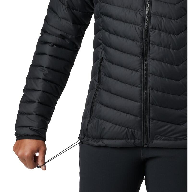 Jacheta de primavara Powder Lite Hooded Jacket - negru femei