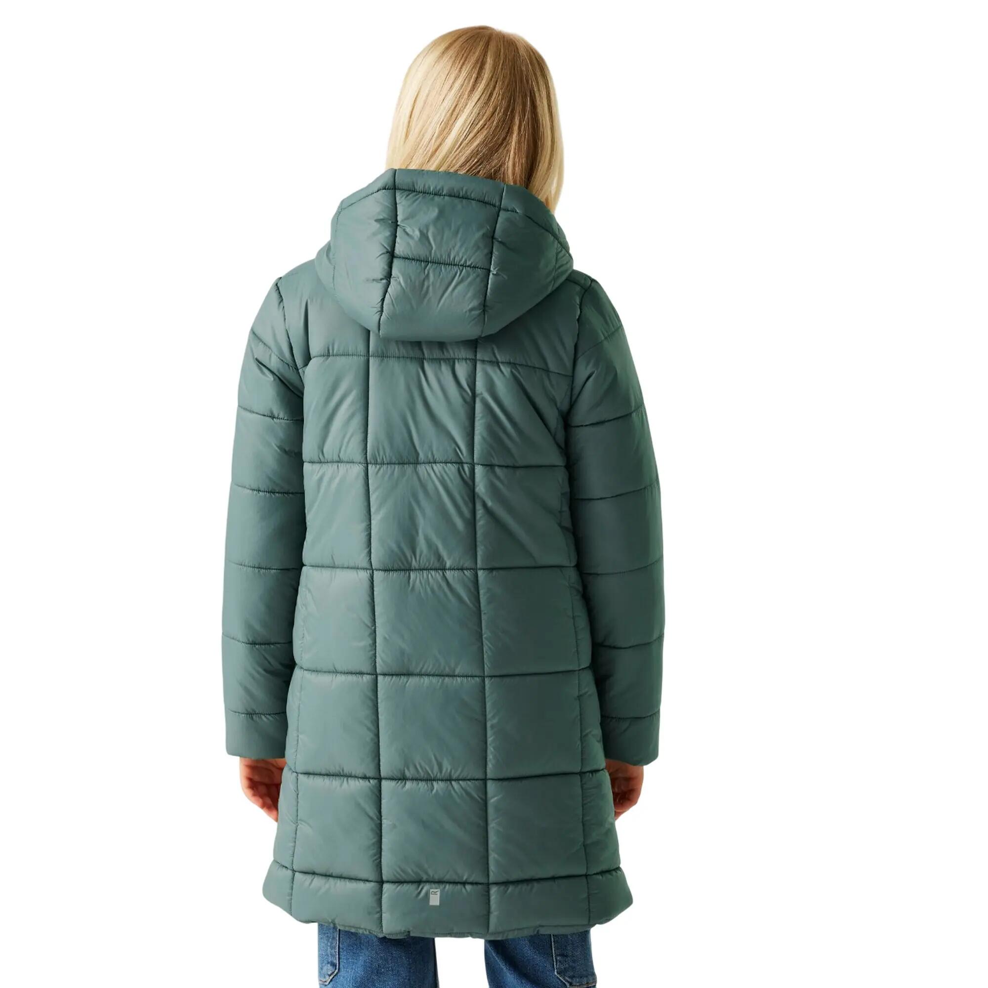 Embrie Gewatteerde Jas voor Kinderen/Kinderen (Sparrengroen) 6/7