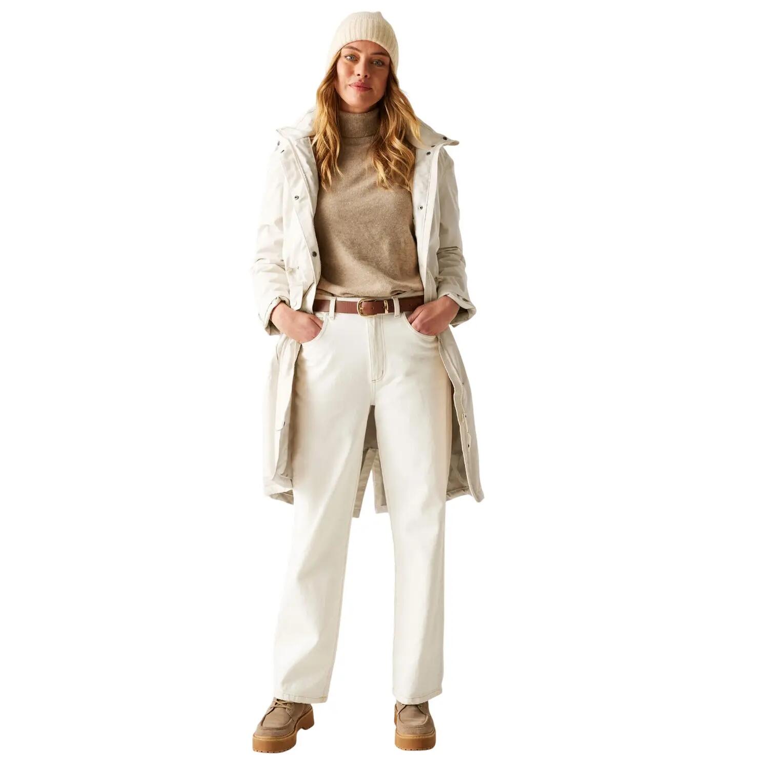 Giacca Impermeabile Donna Regatta Yannta Vaniglia Chiaro 7/7