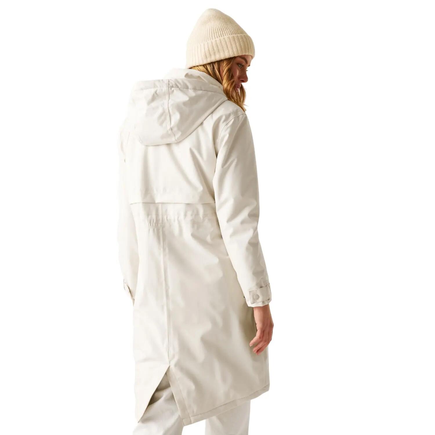 Giacca Impermeabile Donna Regatta Yannta Vaniglia Chiaro 6/7