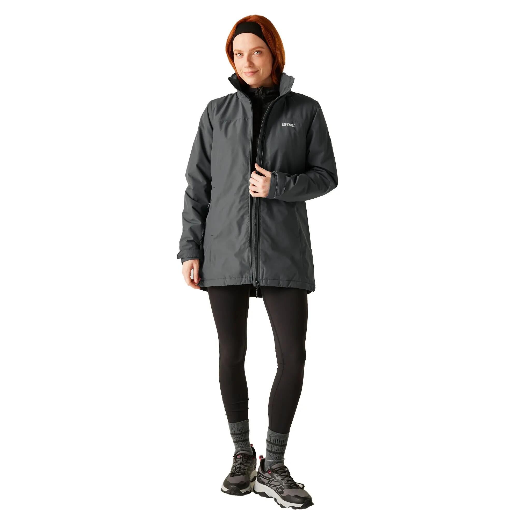 Giacca ImpermeabileIsolato Donna Regatta Tamlin Grigio Foca 6/6