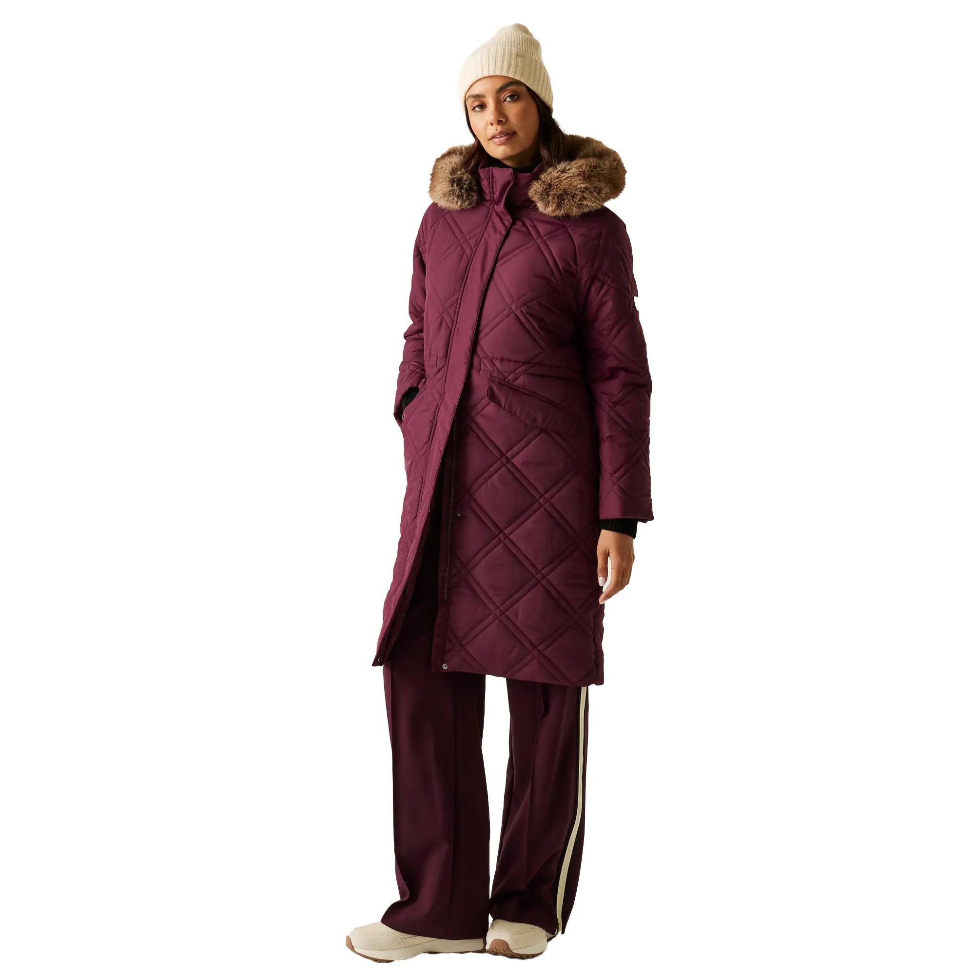"Freyla" Steppjacke für Damen Feige 6/6