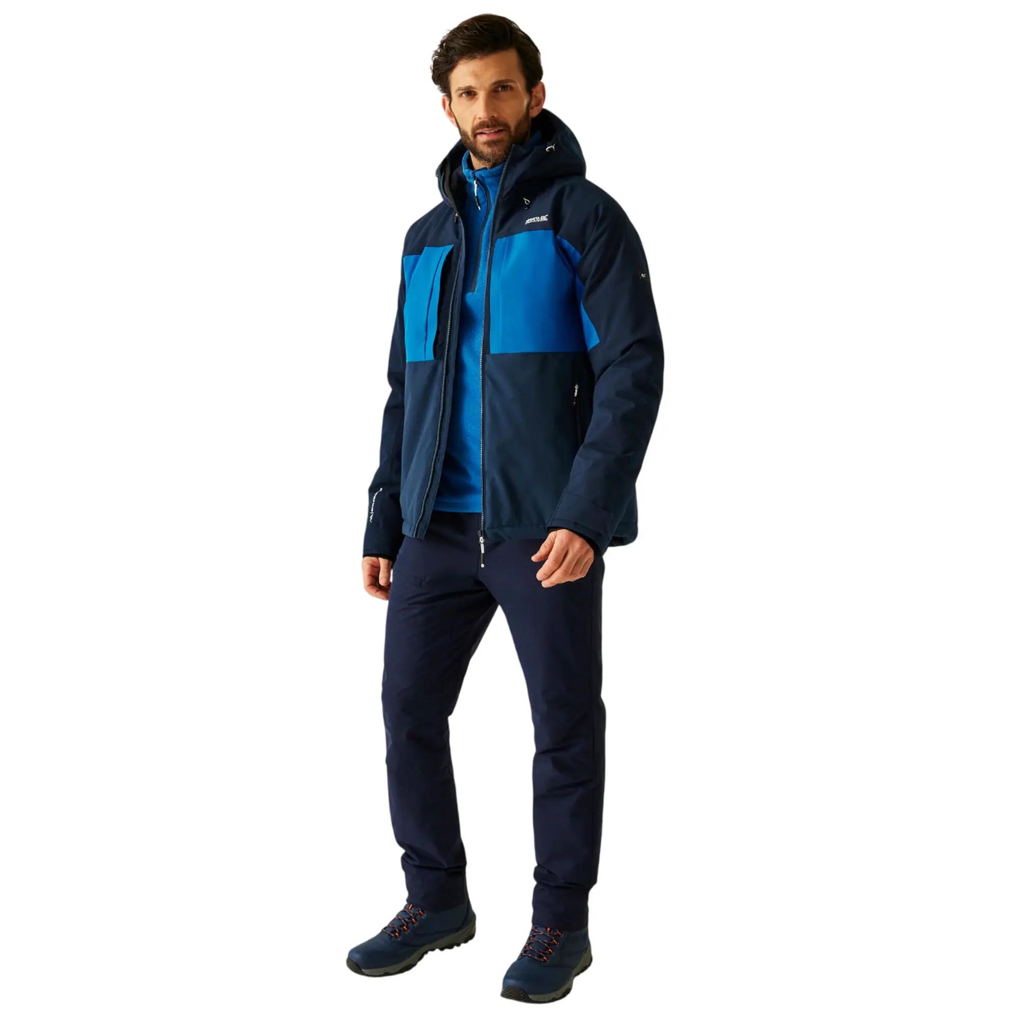 Veste Imperméable À Capuche MALAND Homme (Bleu Roi / Bleu Marine / Bleu Nuit) 7/7