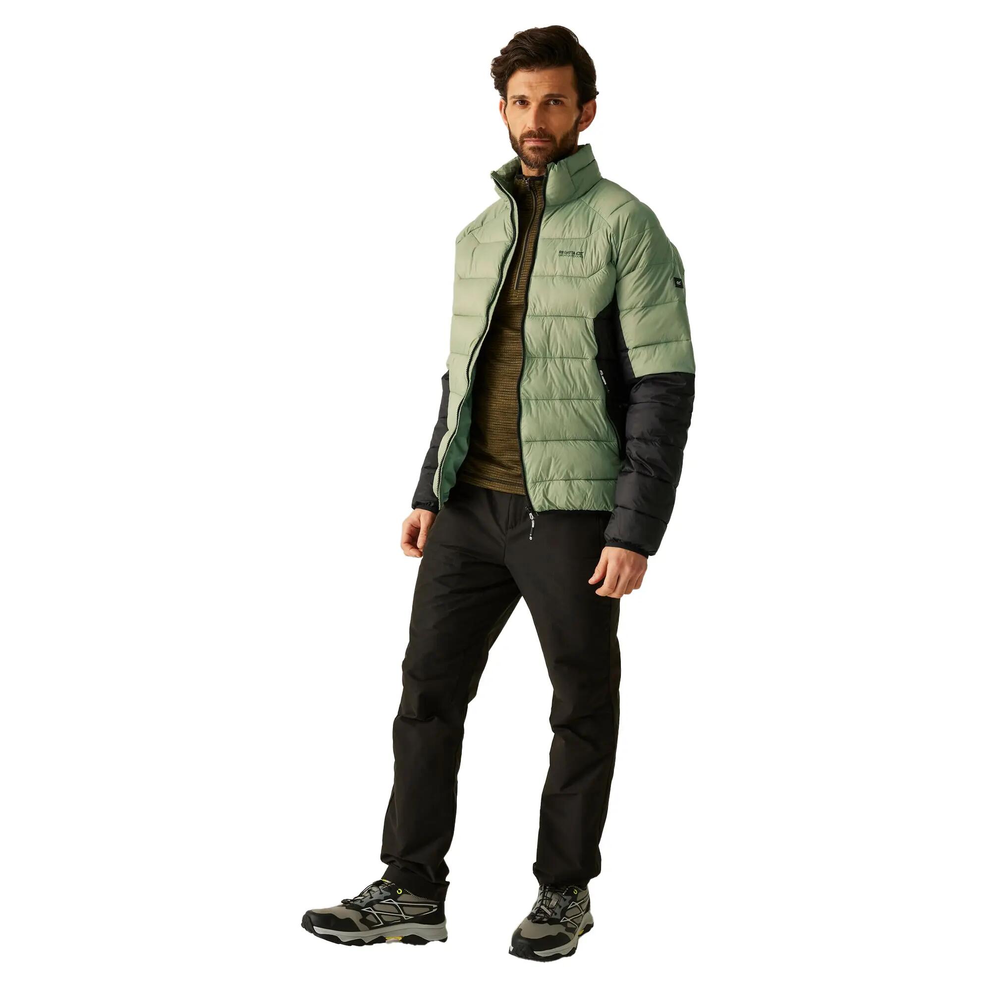 Veste Matelassée DALENT Homme (Kaki / Noir) 6/6