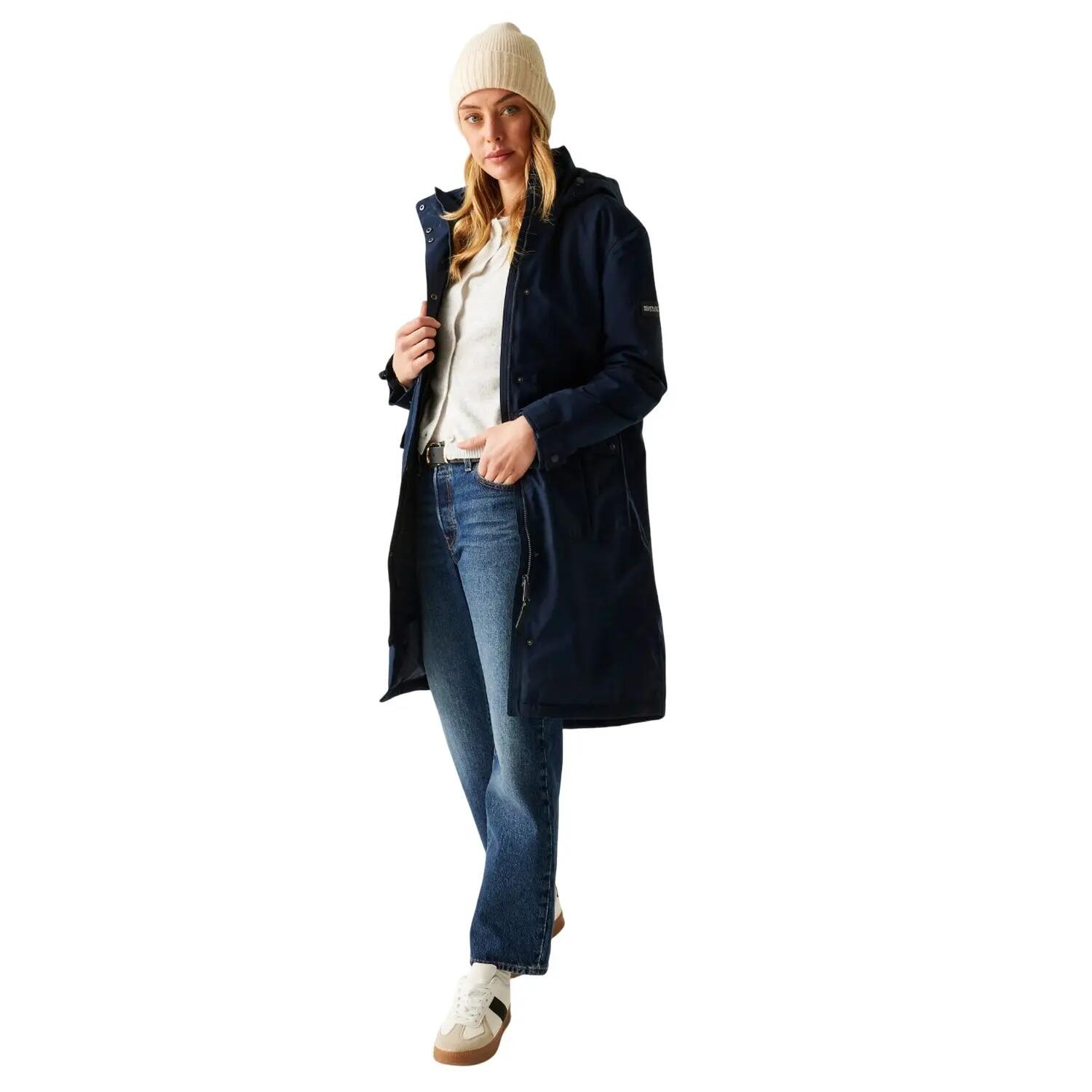 Giacca Impermeabile Donna Regatta Yannta Blu Navy 7/7