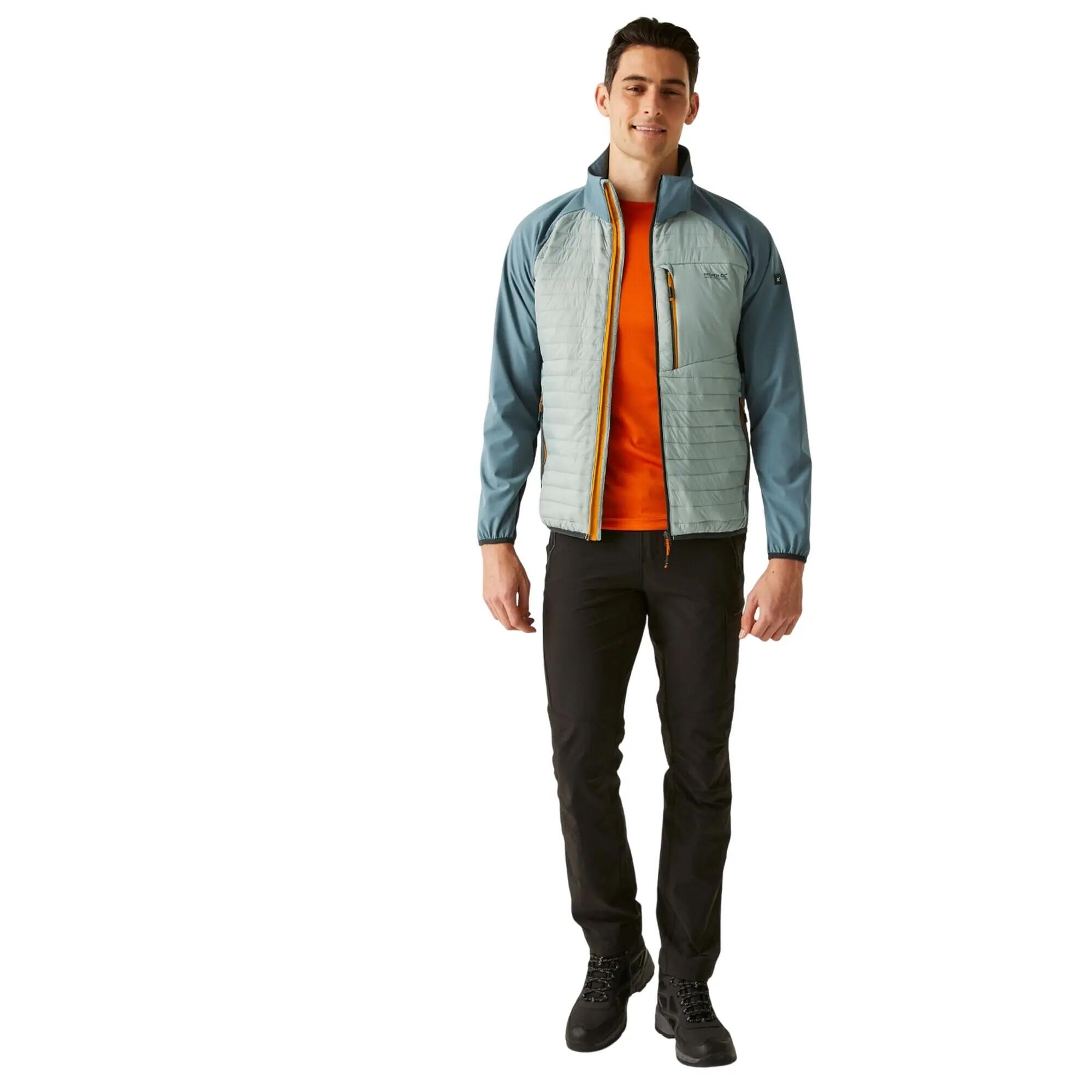 Giacca Uomo Regatta Pro Hybrid II Ghiacciaio Tempo Burrascoso Cenere Volpe 7/7
