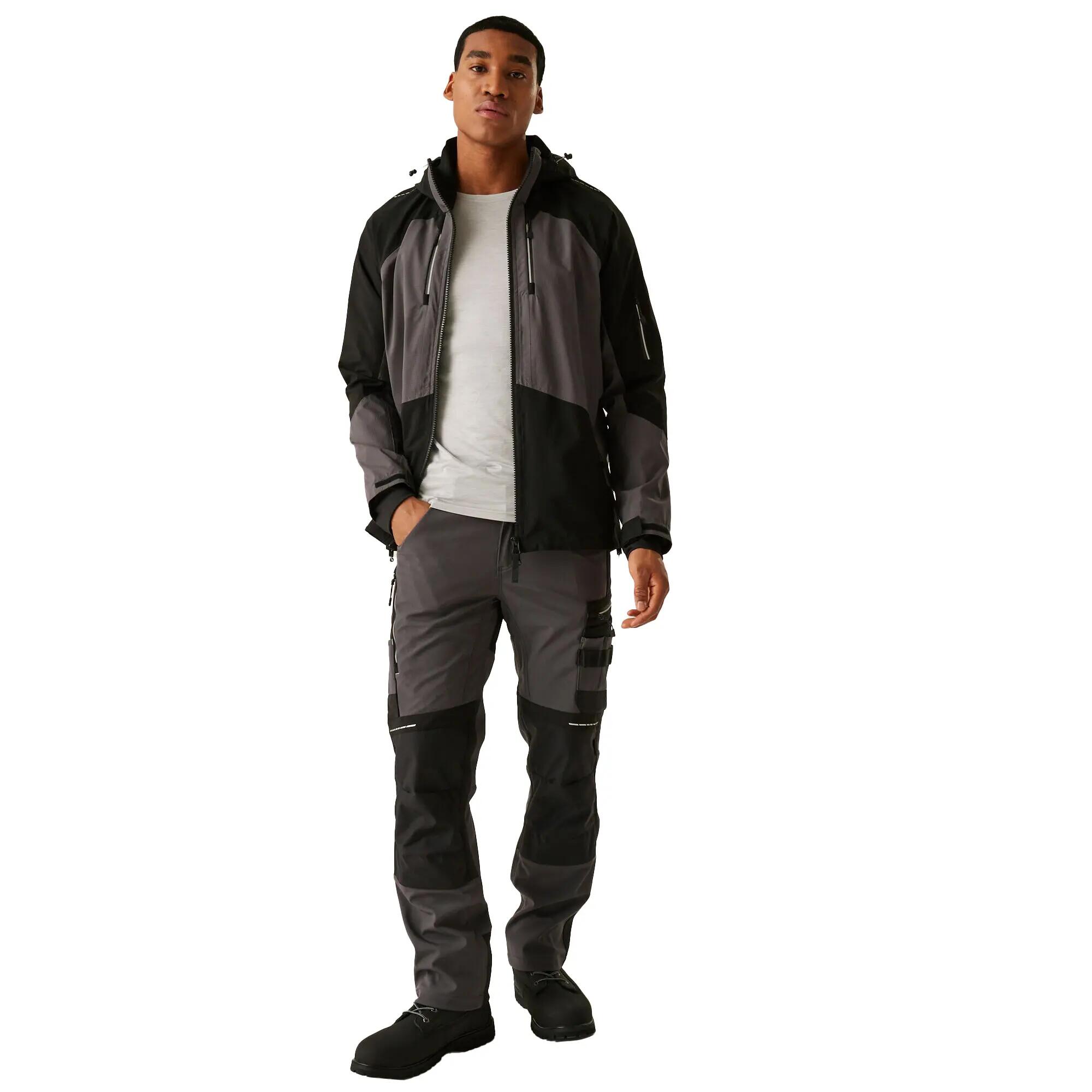 Regatta Veste D'extérieur 4TEX Adulte (Gris Ardoise / Noir) 6/6