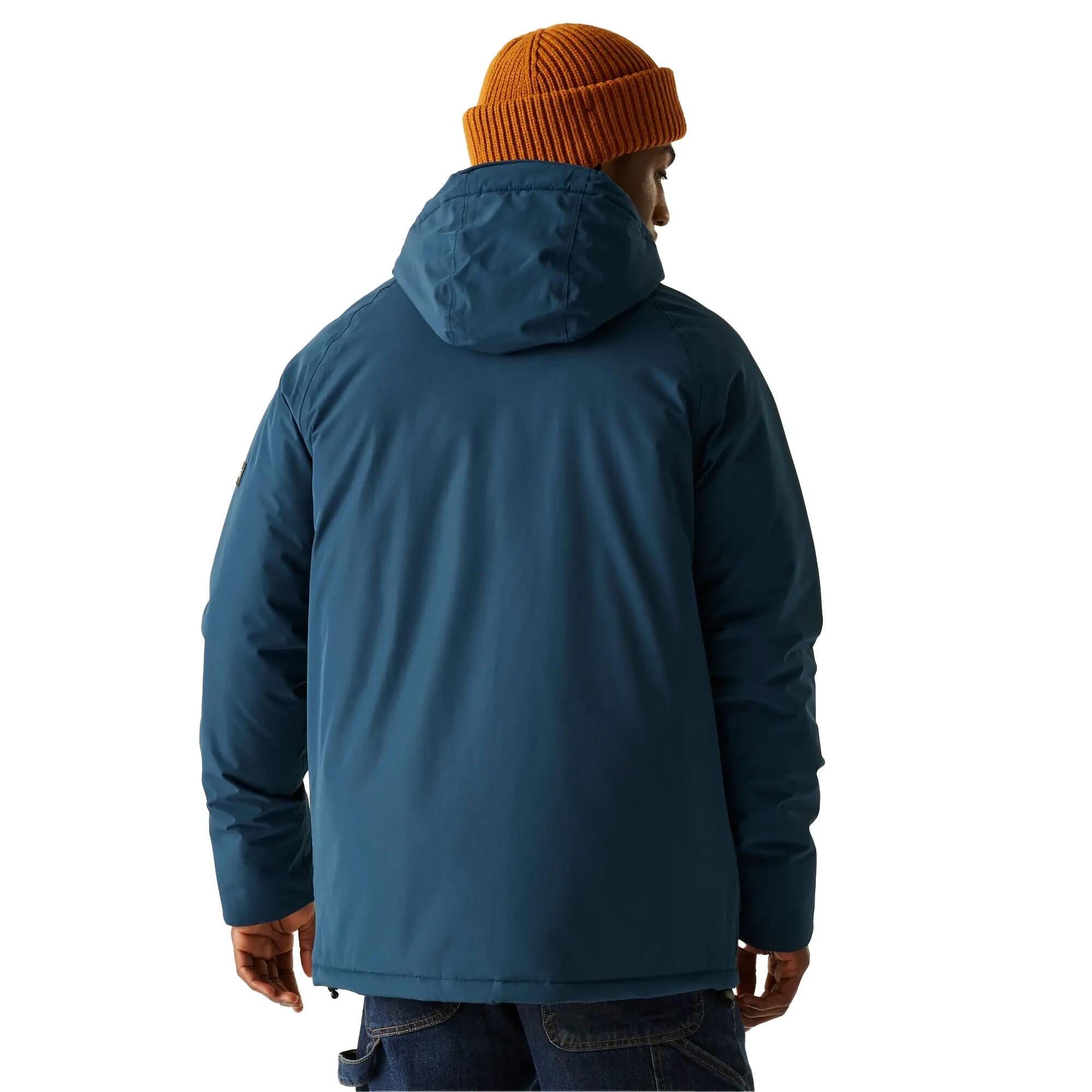 Chaqueta Impermeable Savon para Hombre Azul Marino, Jengibre Glaseado 6/6