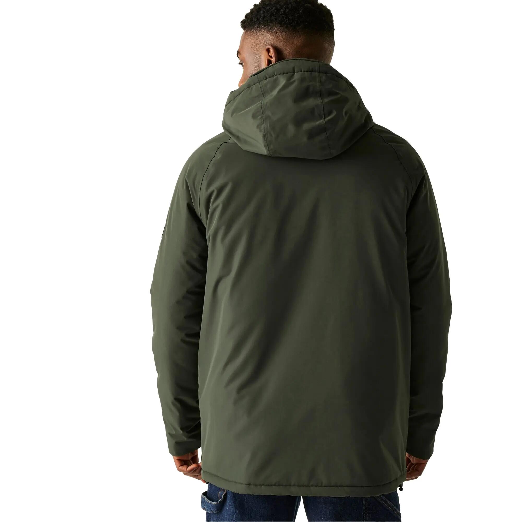 Veste Imperméable SAVON Homme (Kaki Foncé / Terre Cuite) 6/6