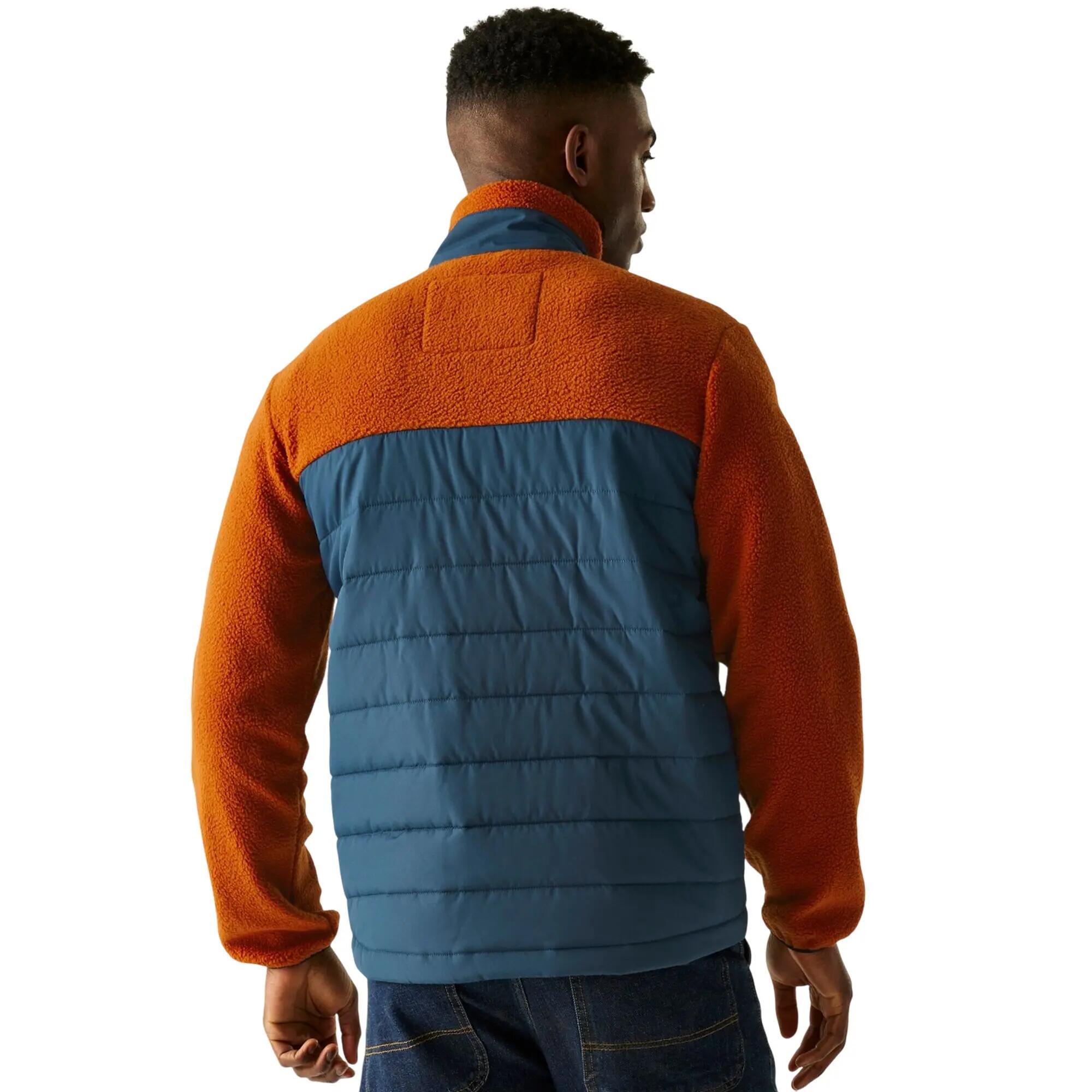 Veste Hybride FRANKIE Homme (Terre Cuite / Denim Sombre) 6/6