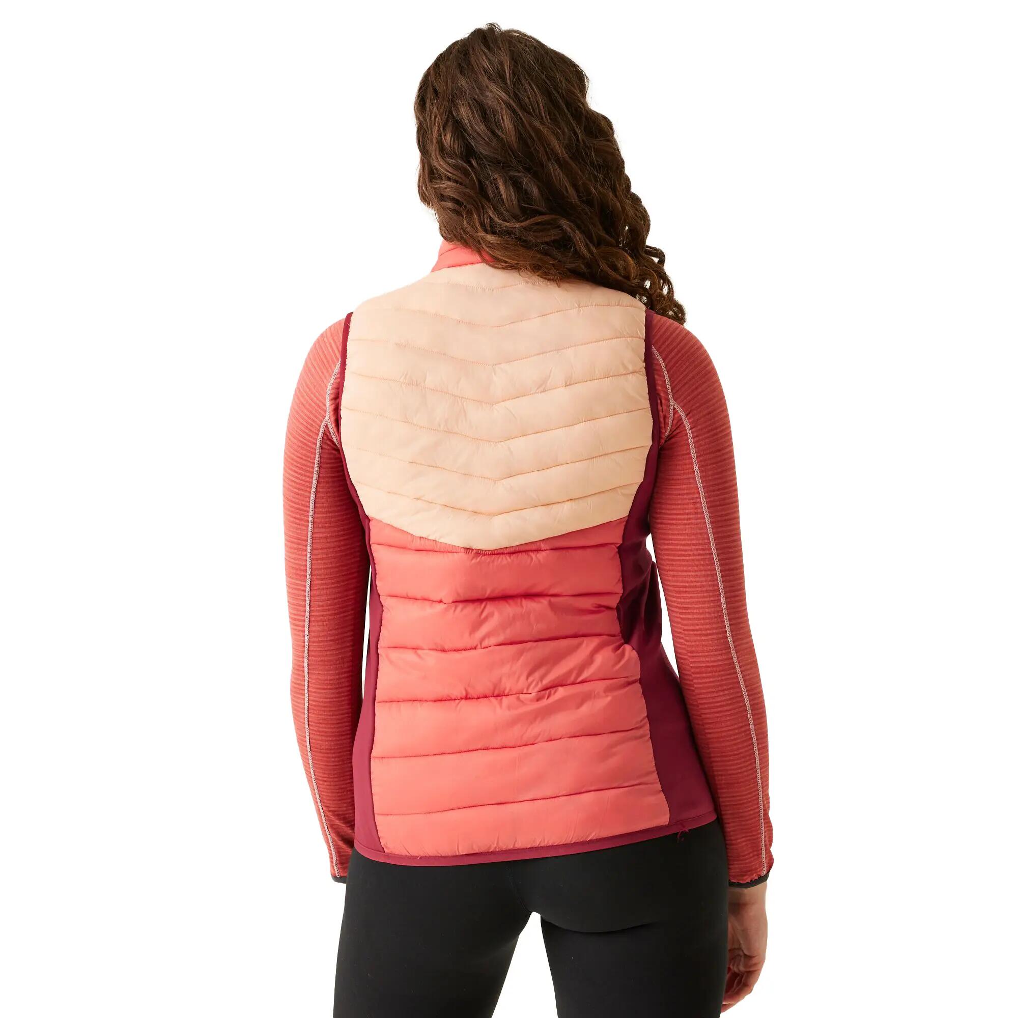 Gilet Imbottito Donna Regatta Leedre Rosso Rumba Rosso Minerale 6/6