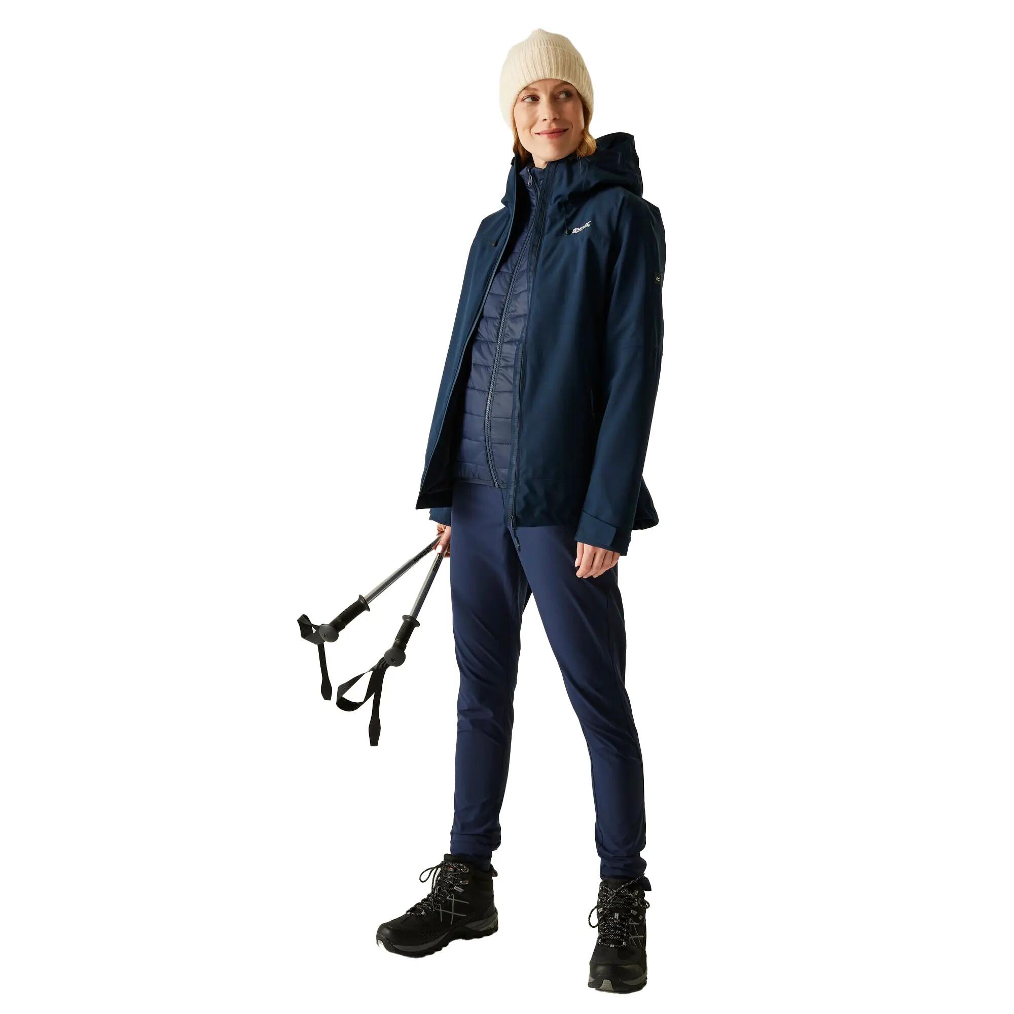 Dames Wentwood 3 in 1 Jas (Marine) 6/6