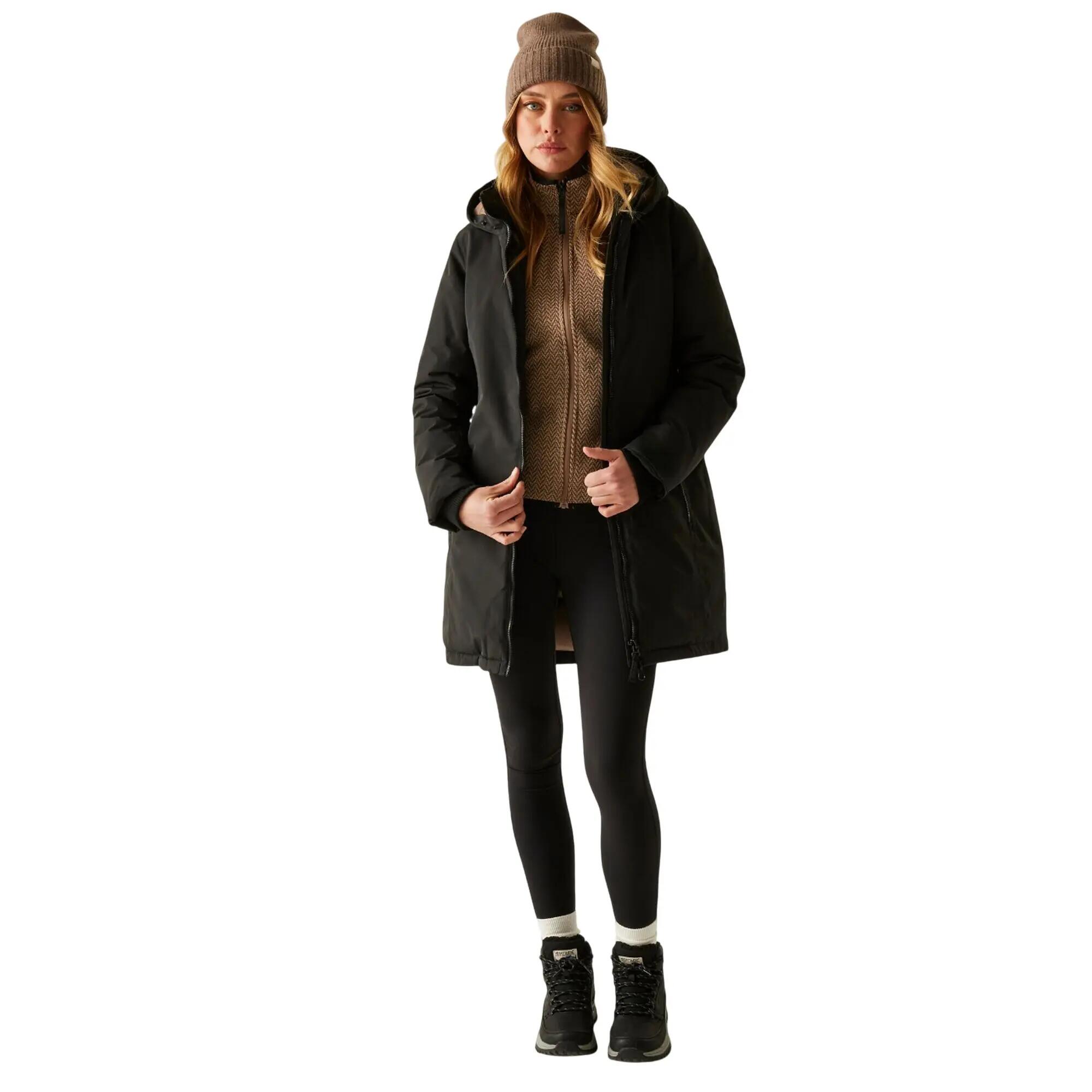 Veste Imperméable MARRON Femme (Noir) 7/7