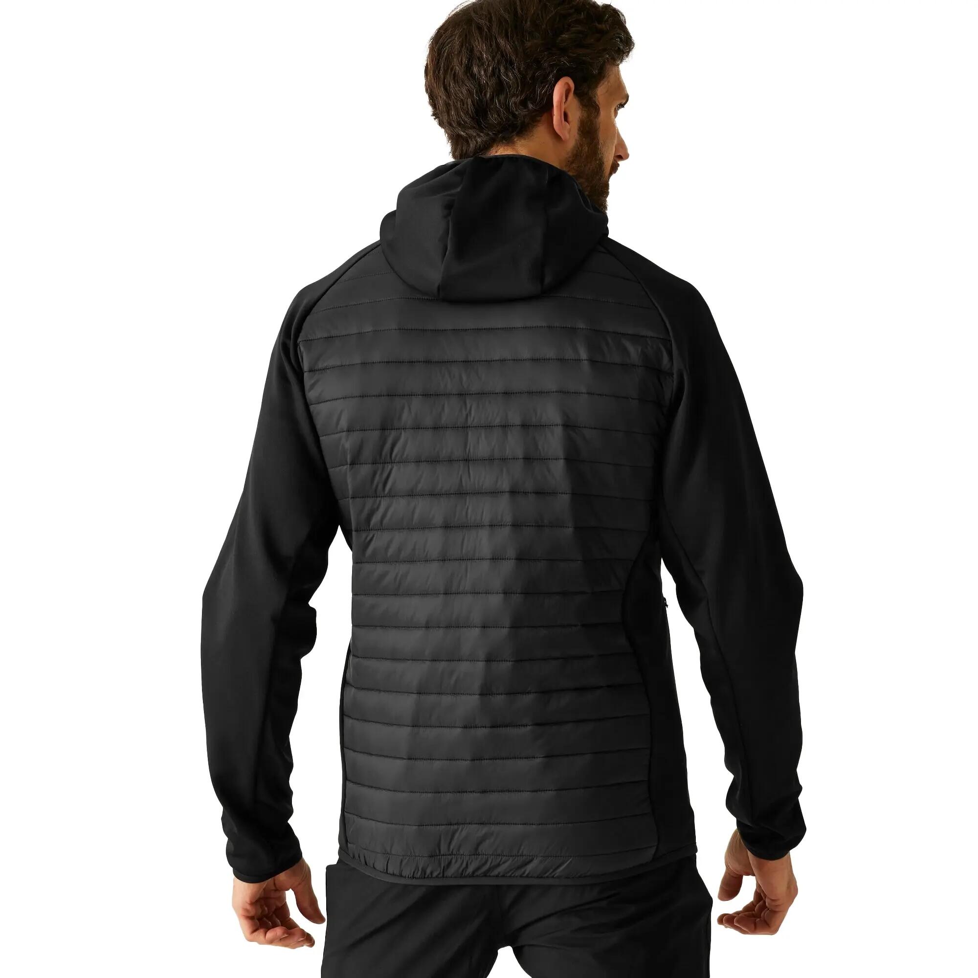 Giacca Ibrida Uomo Regatta Andreson Nero Marrone Scuro 6/6