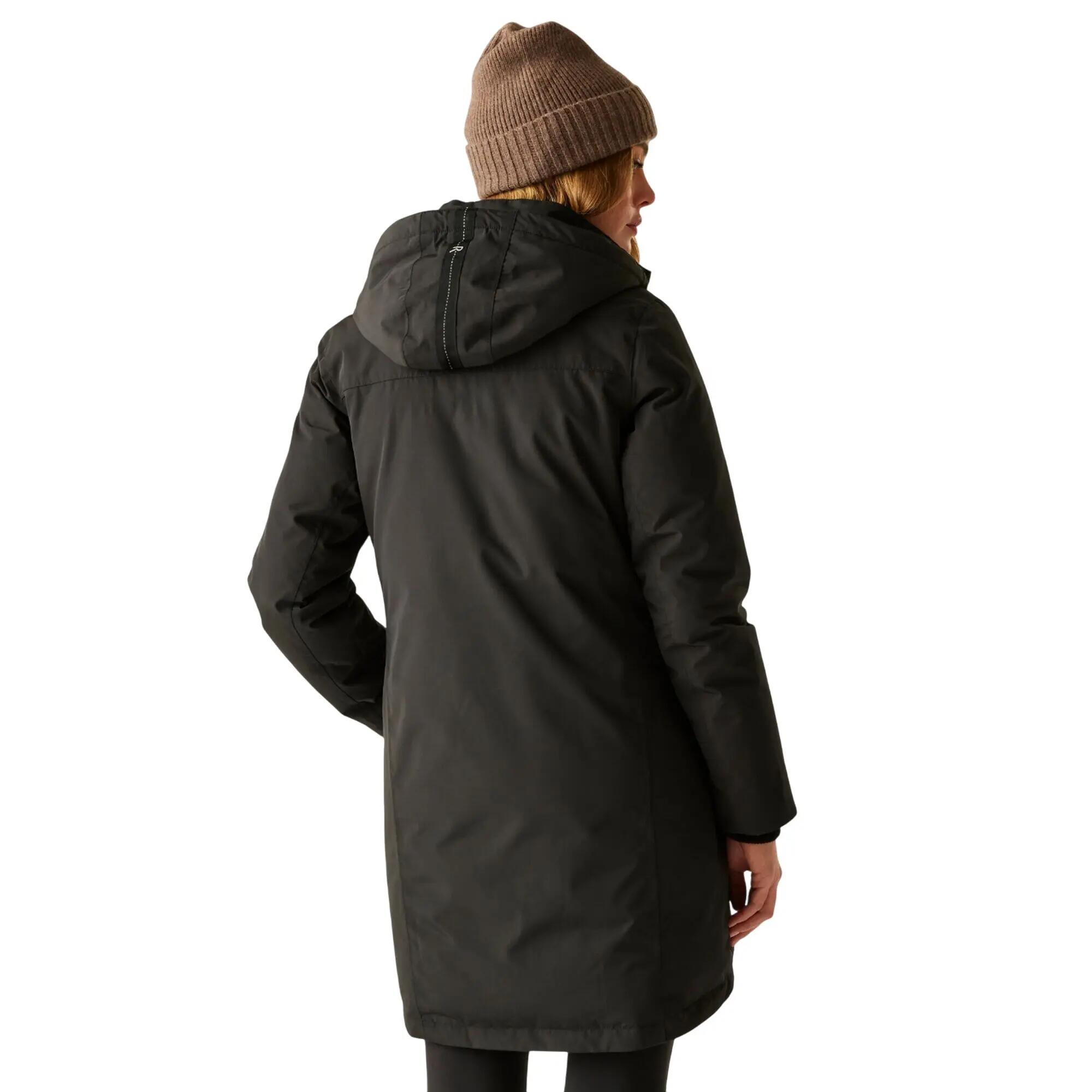 Veste Imperméable MARRON Femme (Noir) 6/7