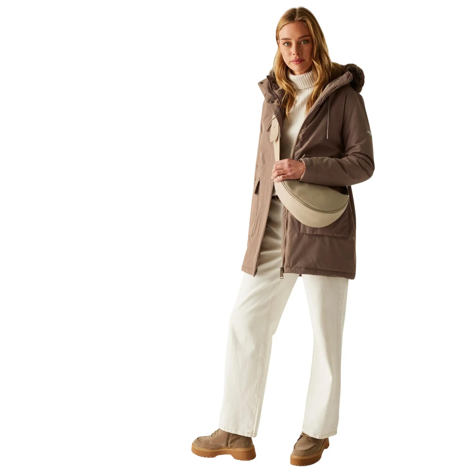 Giacca Impermeabile Donna Regatta Sabinka Moka Cacao 7/7