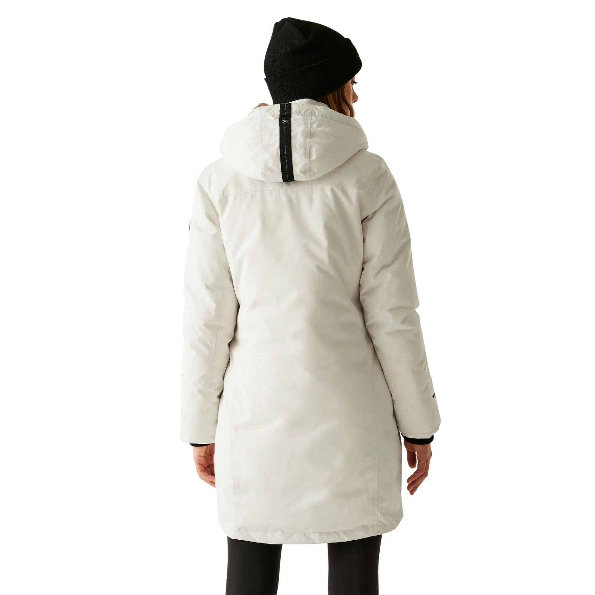 Chaqueta Impermeable Marron para Mujer Piedra Blanca 6/7
