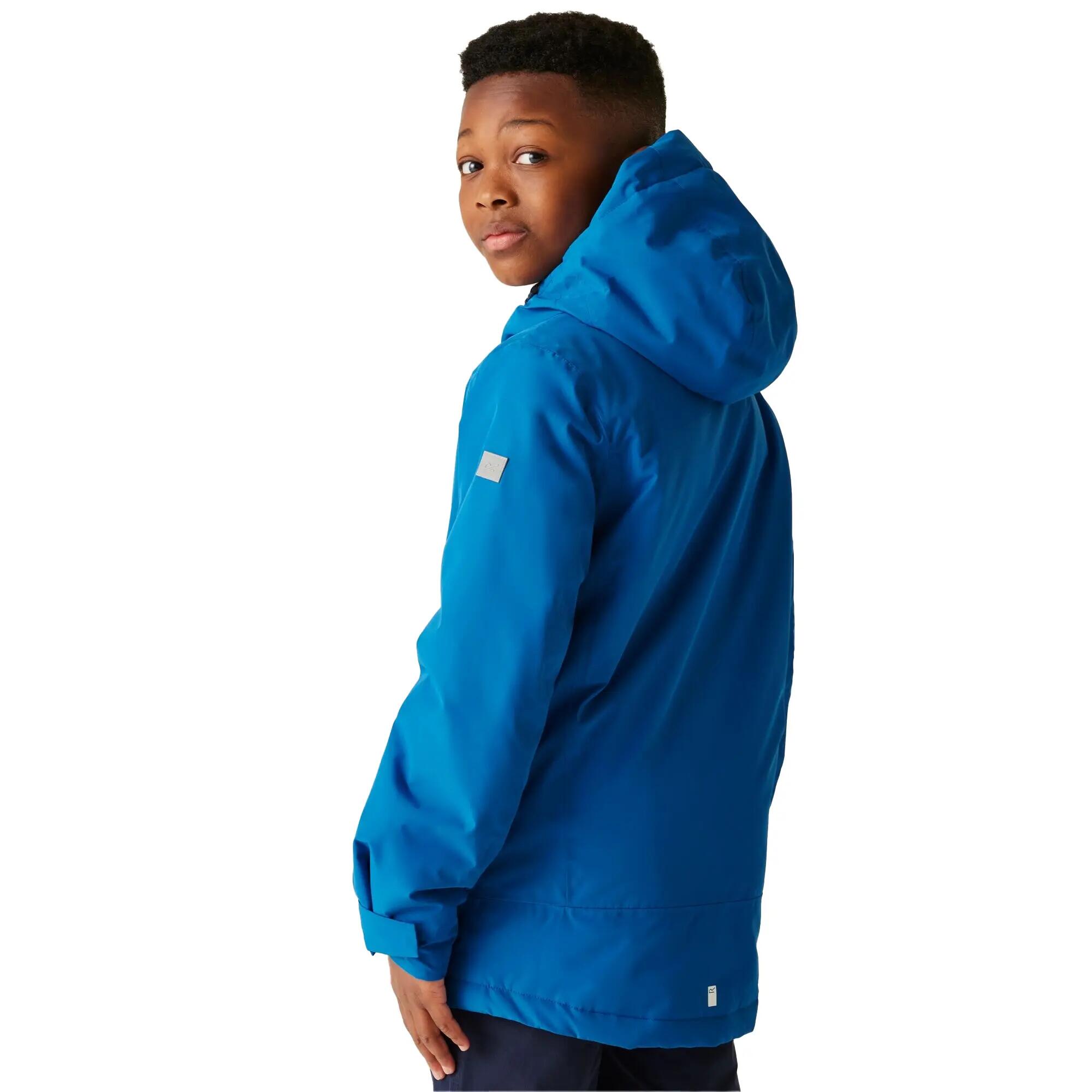 Veste Imperméable FRELTON Enfant (Bleu Plongée / Denim Sombre) 6/6
