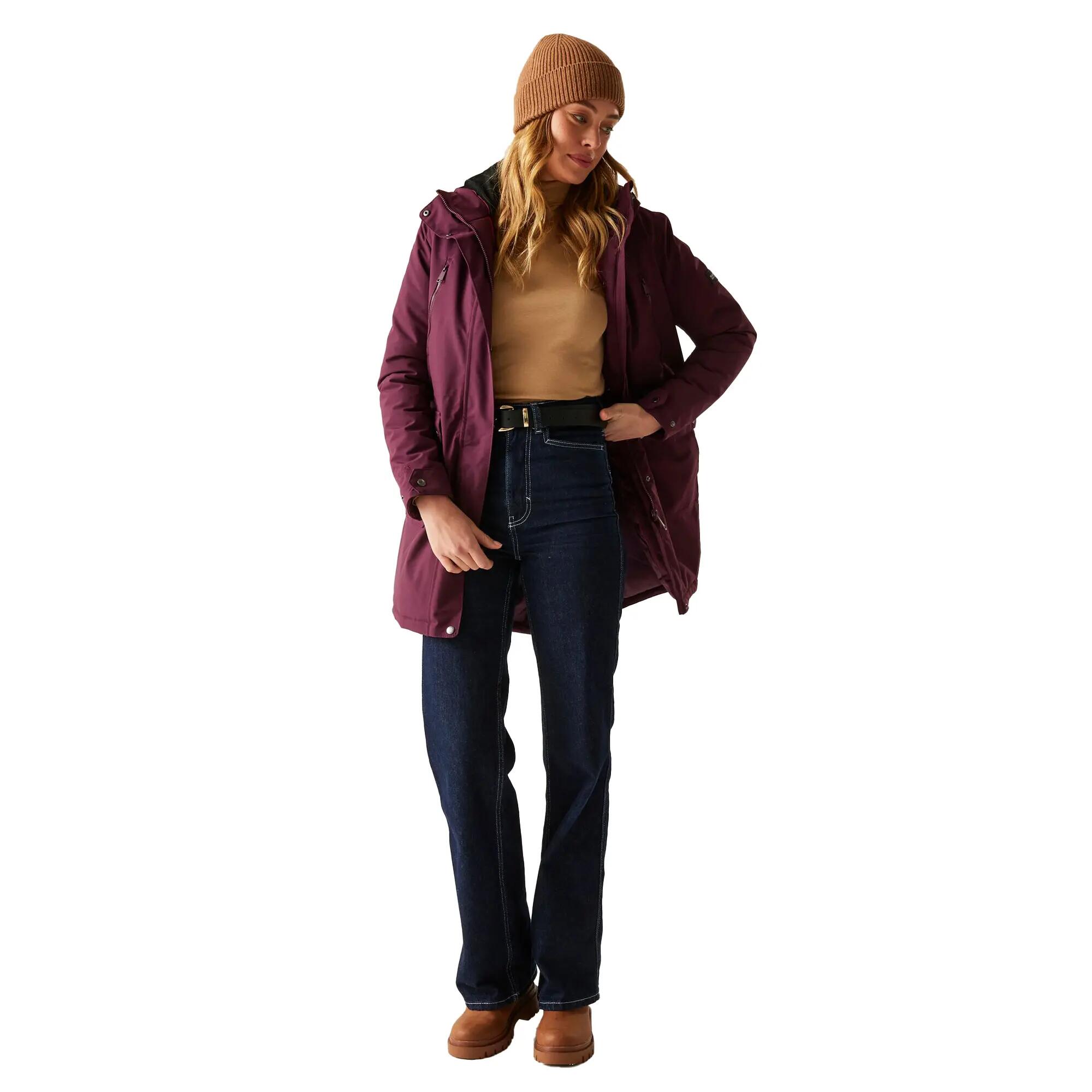 Veste Imperméable VALENTA Femme (Figue) 6/6
