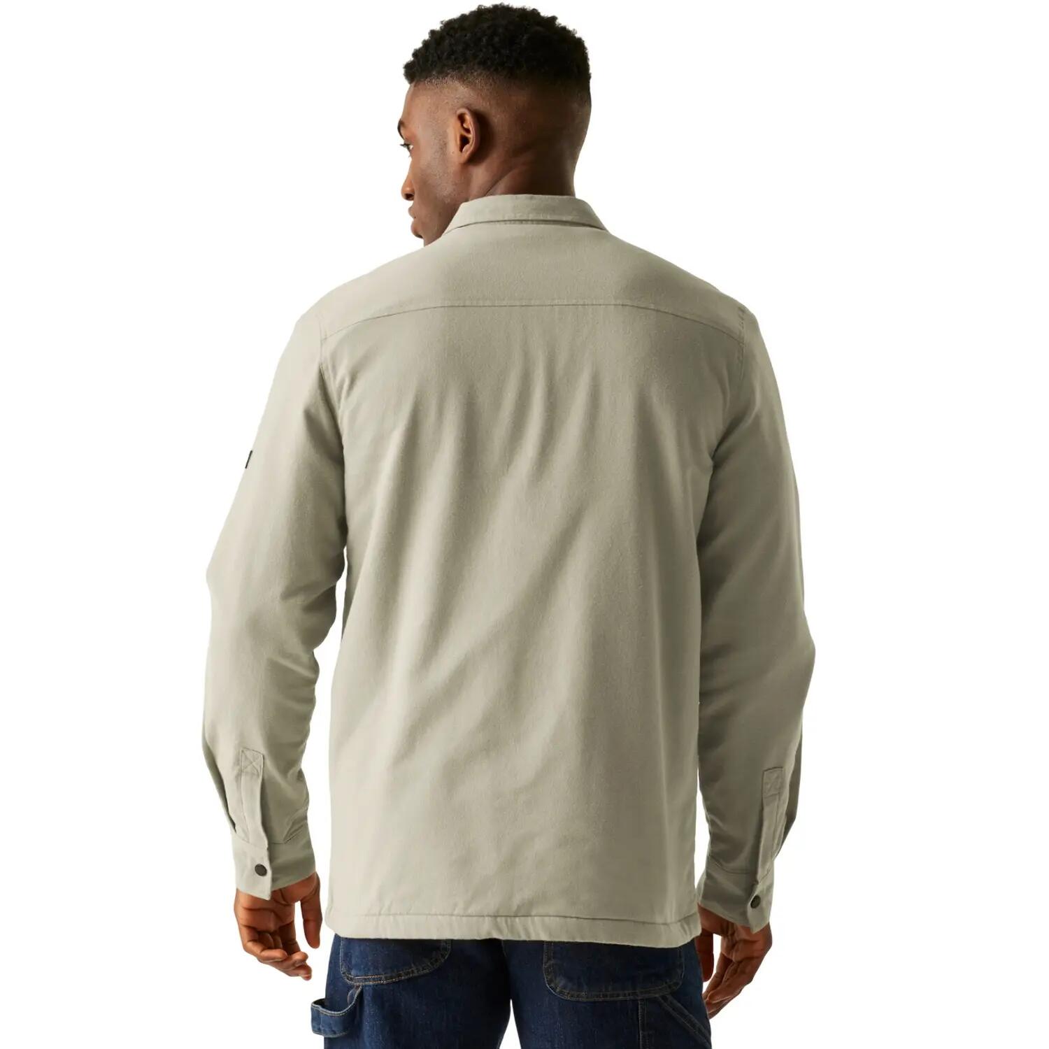 Casaco Spennith Plain Shirt para homem (Areia Dourada) 6/6