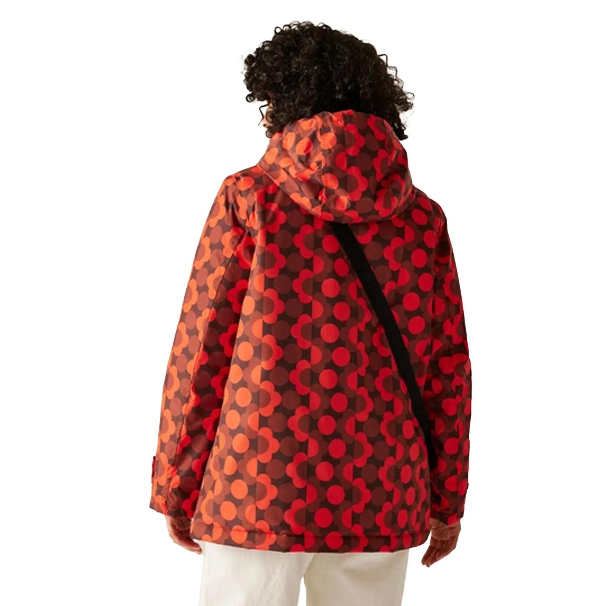 Veste Imperméable Motif/style Floral ORLA KIELY Femme (Rouge / Rouge Brûlé) 6/7