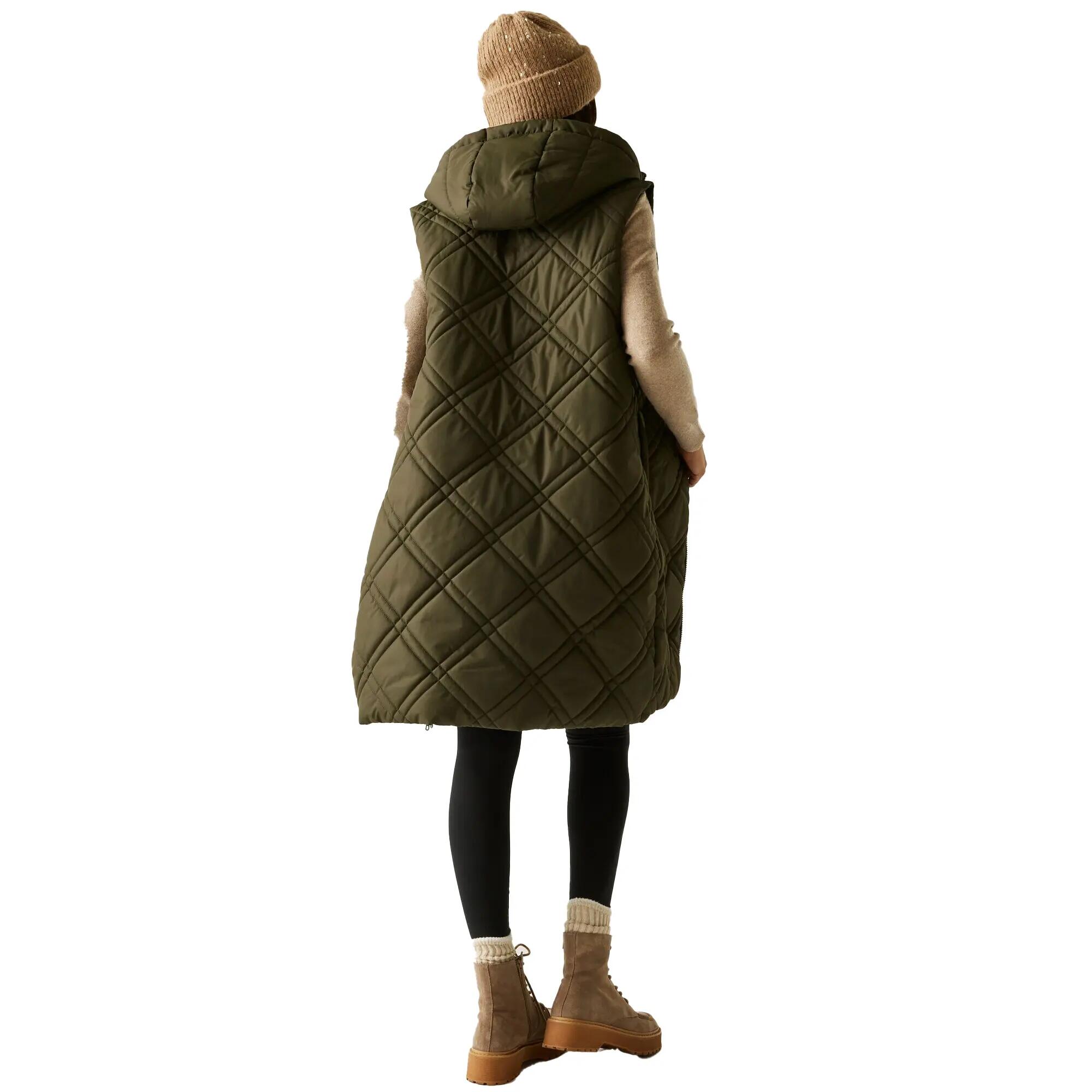 Veste Sans Manches RURIETTA Femme (Vert Kaki) 6/6