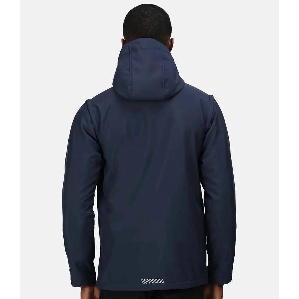 Veste Softshell ERASMUS IN Homme (Bleu Marine) 7/7