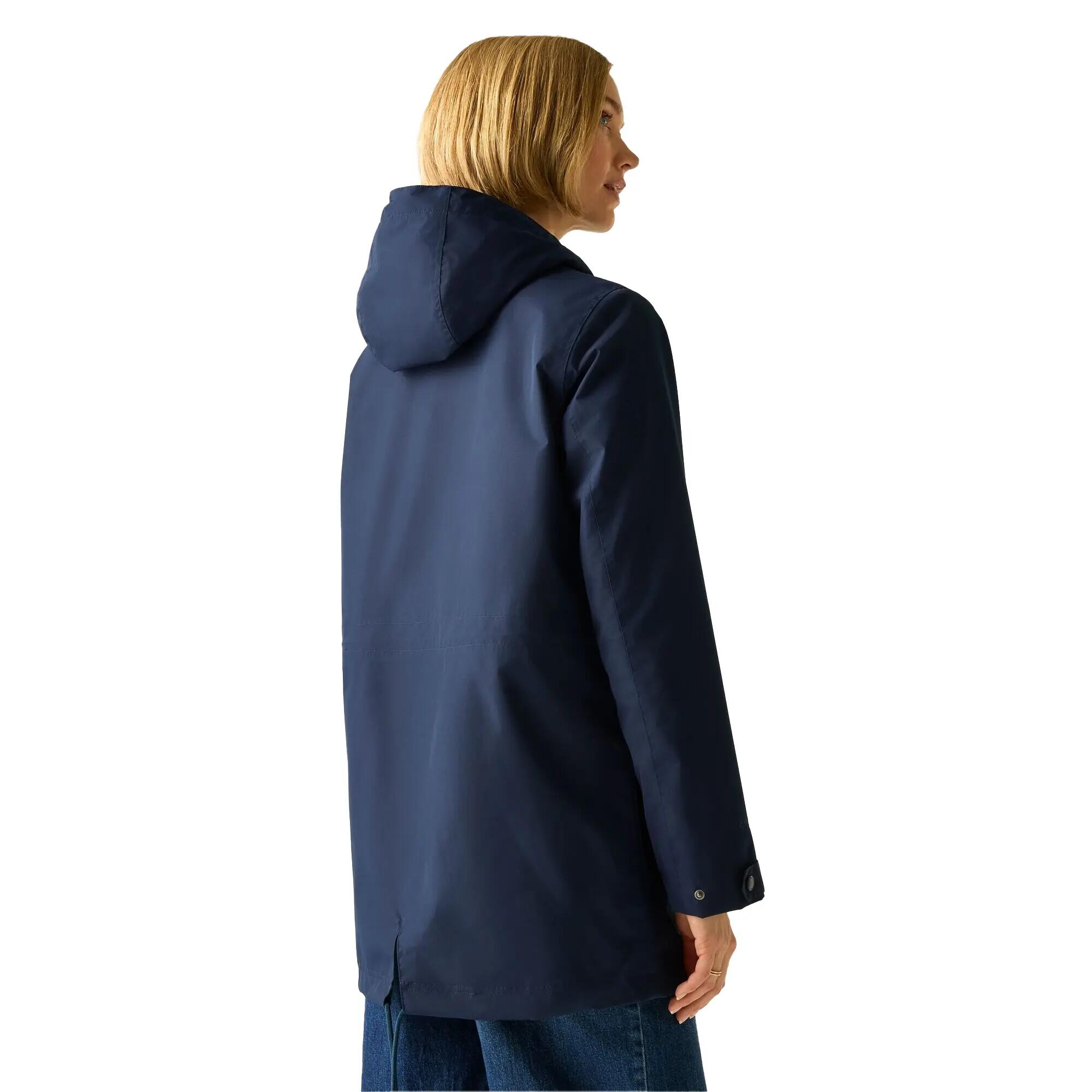 Dames Norana Waterdichte Jas (Marine) 6/6