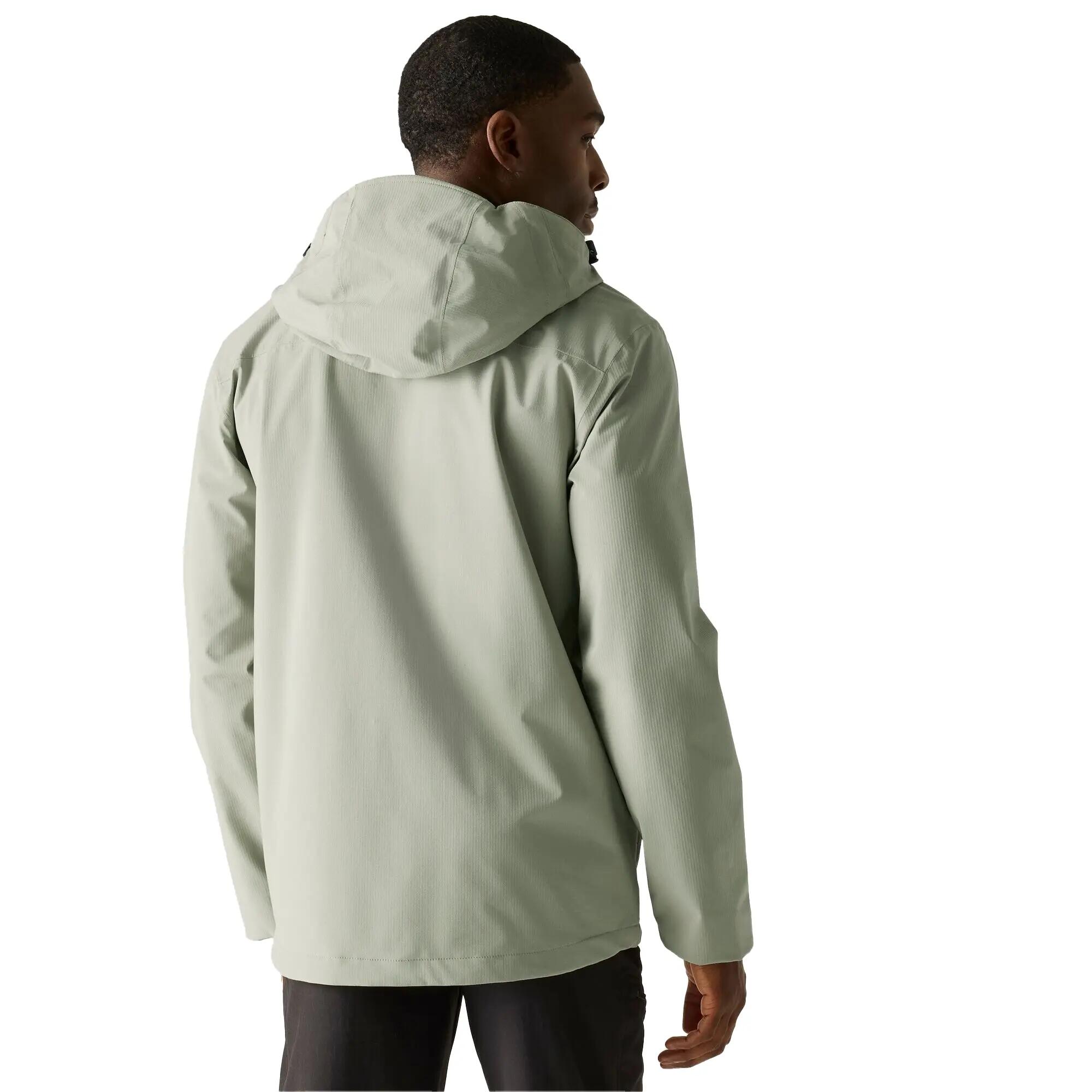 Chaqueta Impermeable Oklarna para Hombre Salvia Claro 6/6