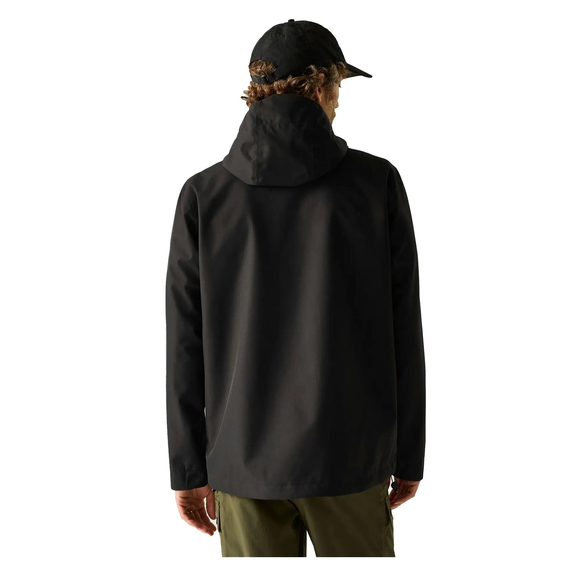 Mens Frankie Waterproof Jacket (Black) 7/7
