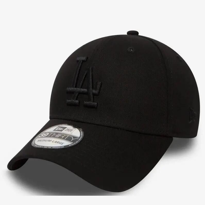 Casquette pour adulte 39THIRTY Stretch Fit LA Dodgers Essential Noir 6/6