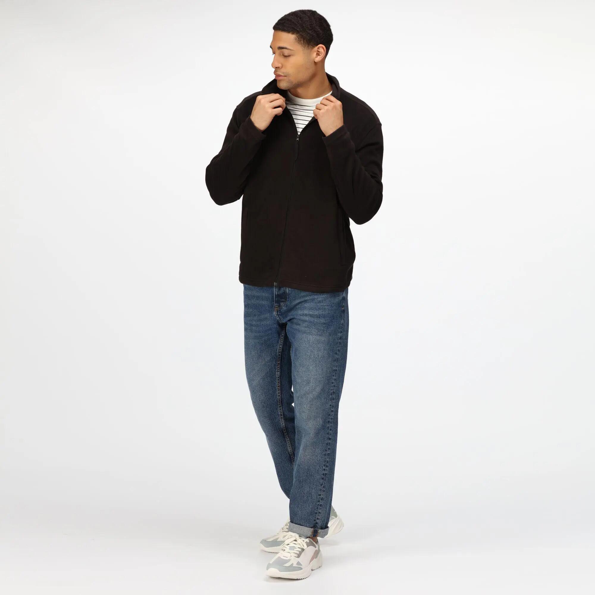 Veste Polaire CLASSIC Homme (Noir) 6/6