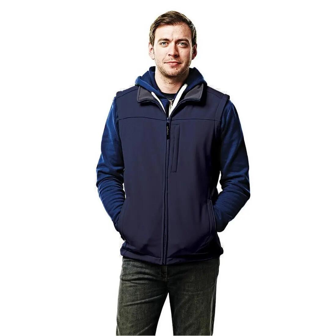 Gilè Softshell Resistente Ad Acqua E Vento Uomo Regatta Flux Blu Navy 6/7