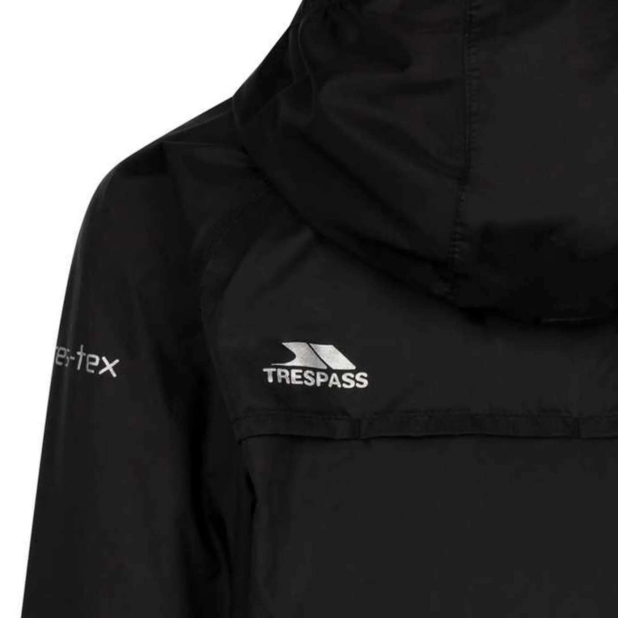 Veste Unie Imperméable QIKPAC Enfant (Noir / Rouge) 6/6