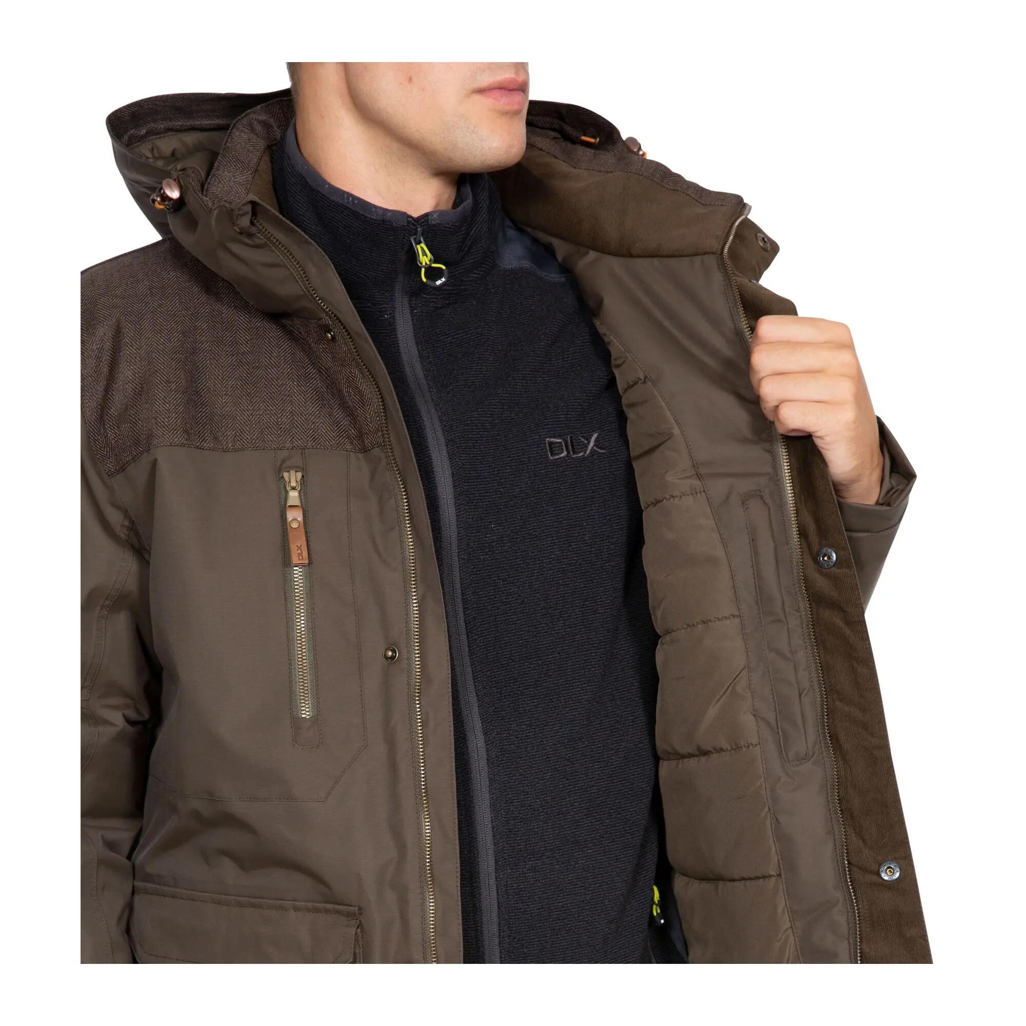 Outdoorjacke Rockwell mit Kapuze, wasserfest Herren Schlamm 6/6