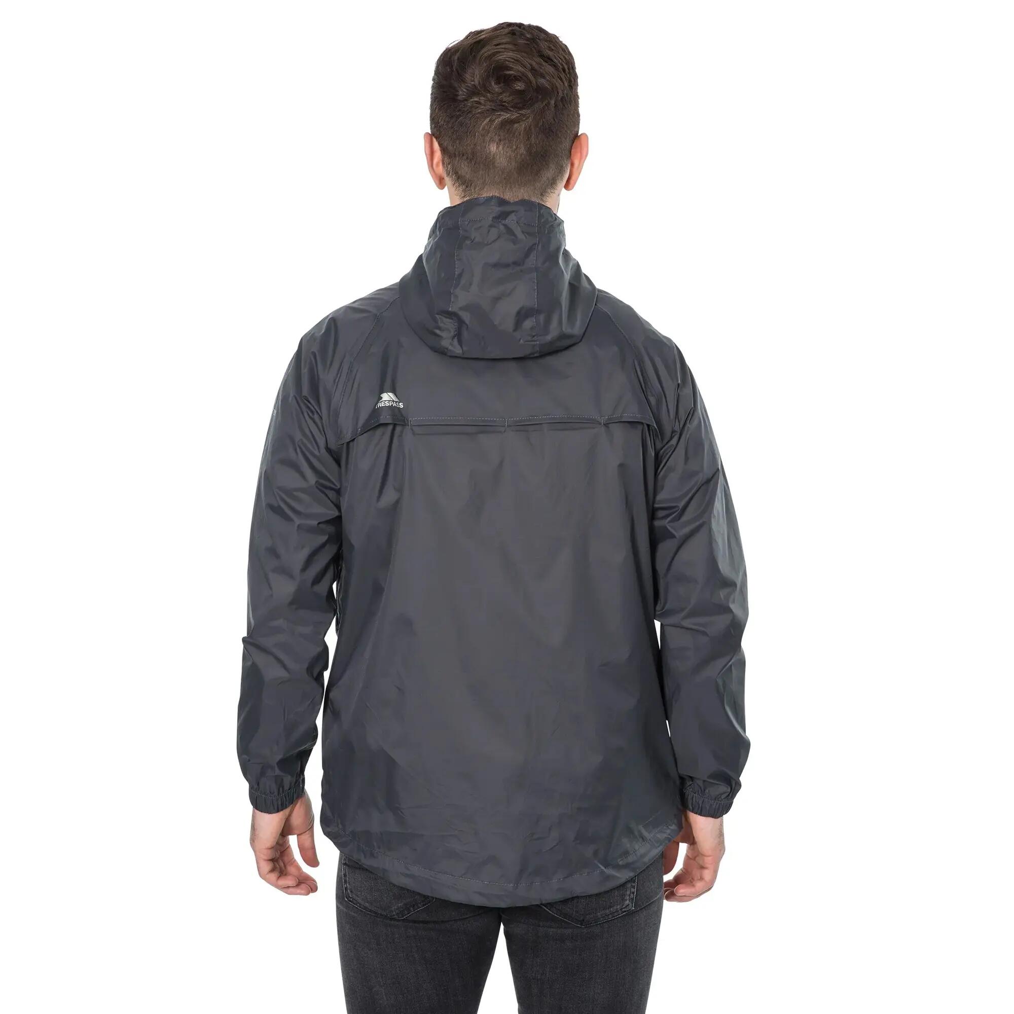 Veste Imperméable À Capuche QIKPAC Adulte (Gris Anthracite) 6/6