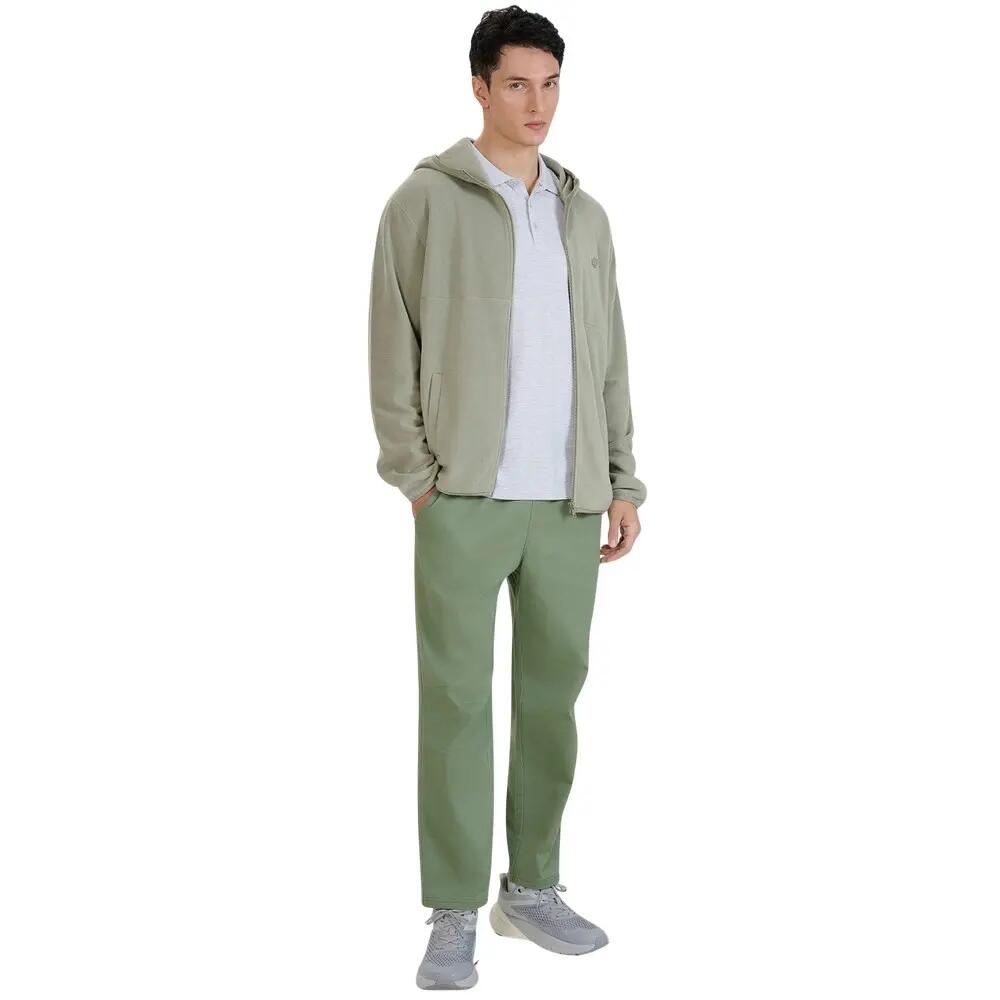 Heren M321 Full Zip Hoodie (Groen) 6/6
