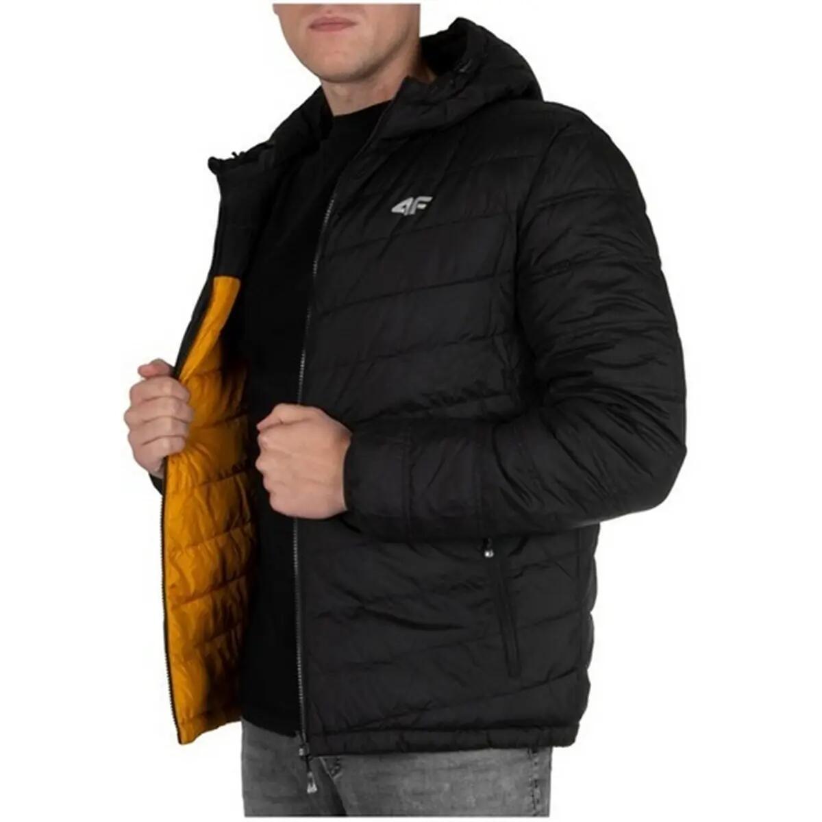 Casaco sintético para baixo M434 para homem (Castanho / Preto) 6/6