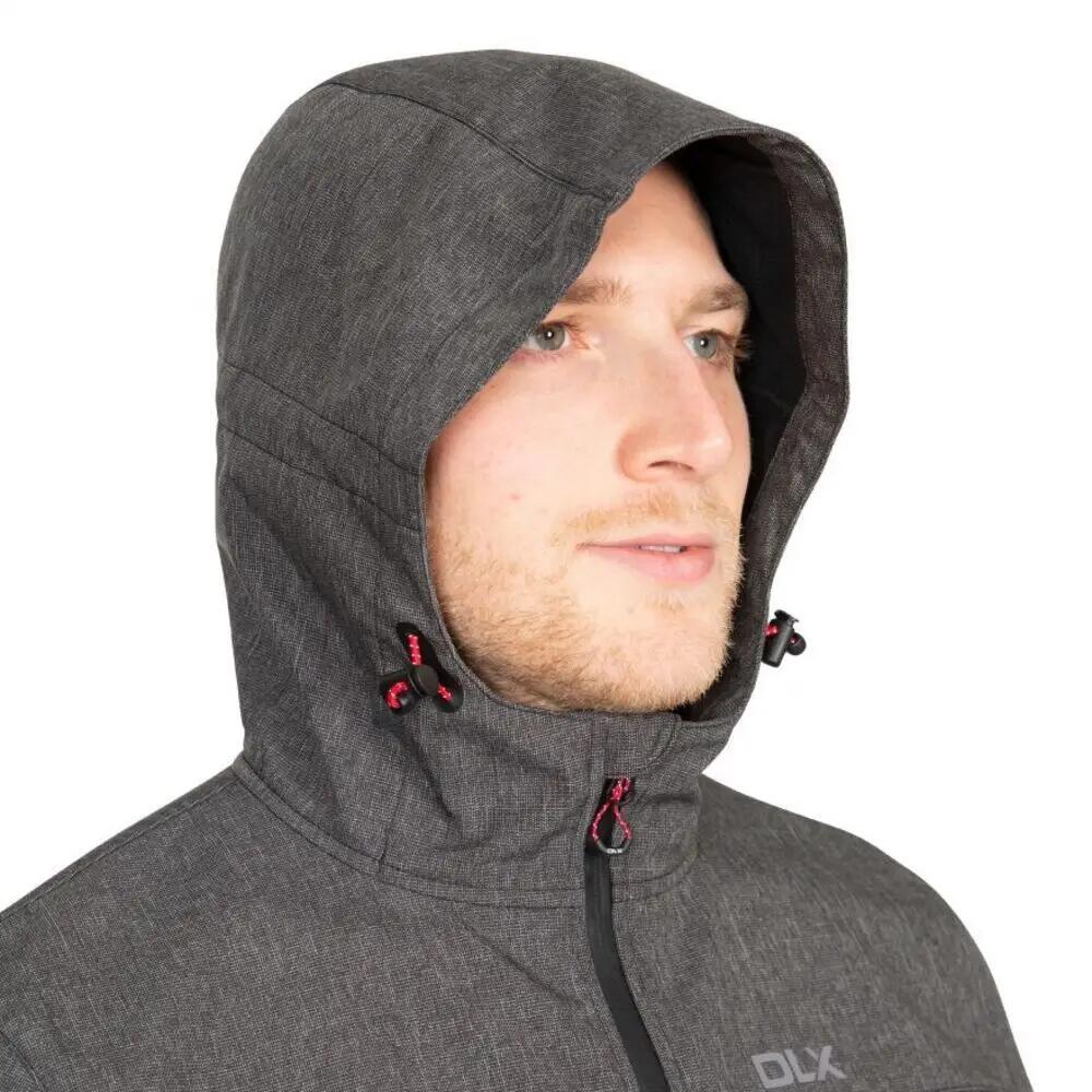 Giacca Soft Shell Impermeabile Uomo Trespass Gabe Nero Marna 7/7