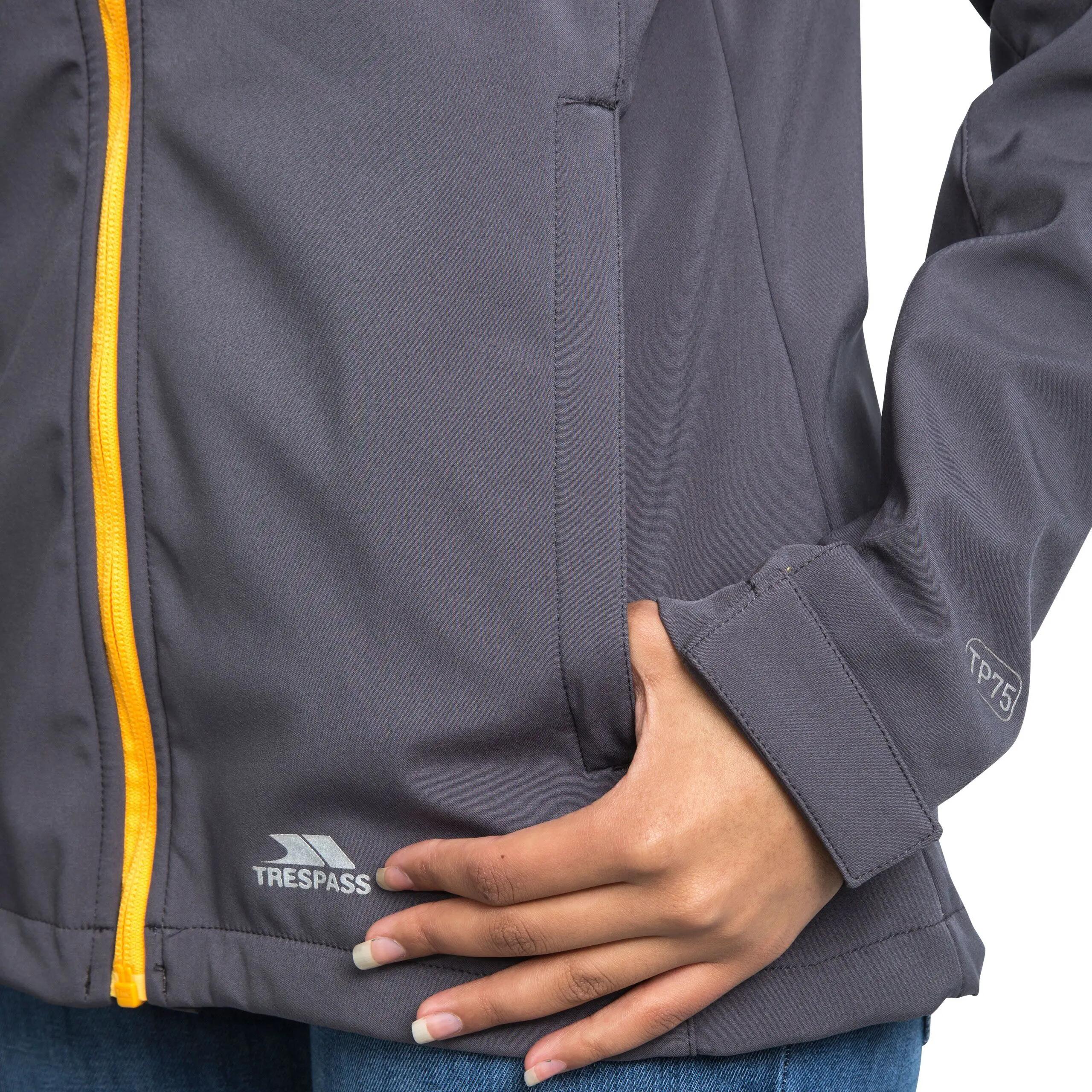 Womens/Ladies Lorina Waterproof Softshell Jacket (Carbon) 6/7