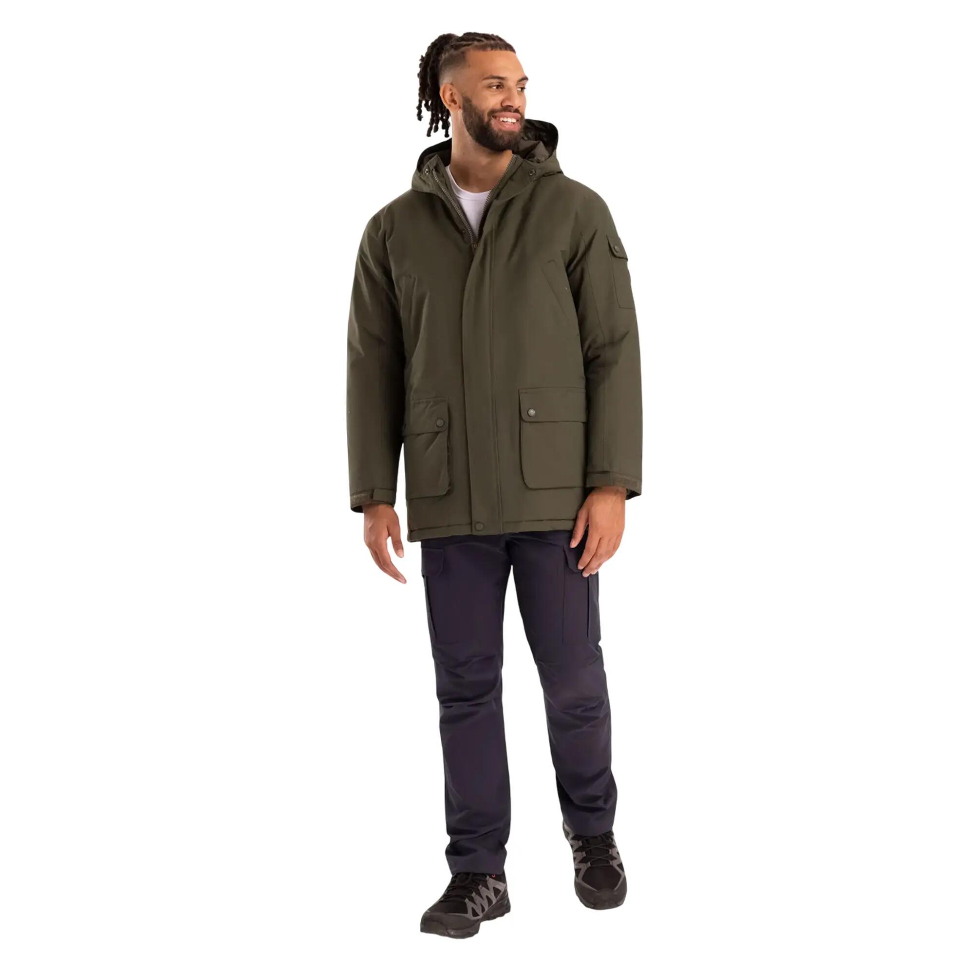 Veste Imperméable STEWART Homme (Vert Kaki) 6/6
