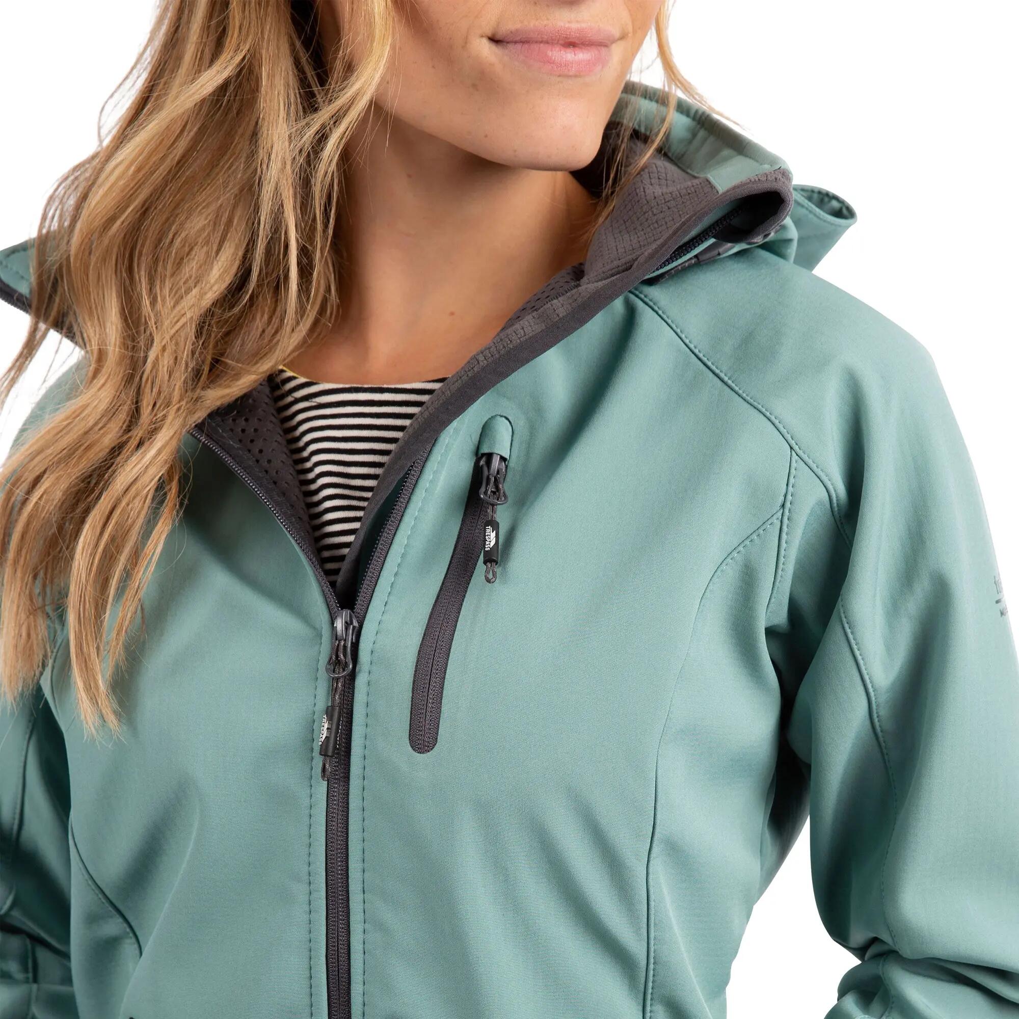 Dames Bela II Waterbestendige Softshell Jas (Wintergroene nevel) 6/7