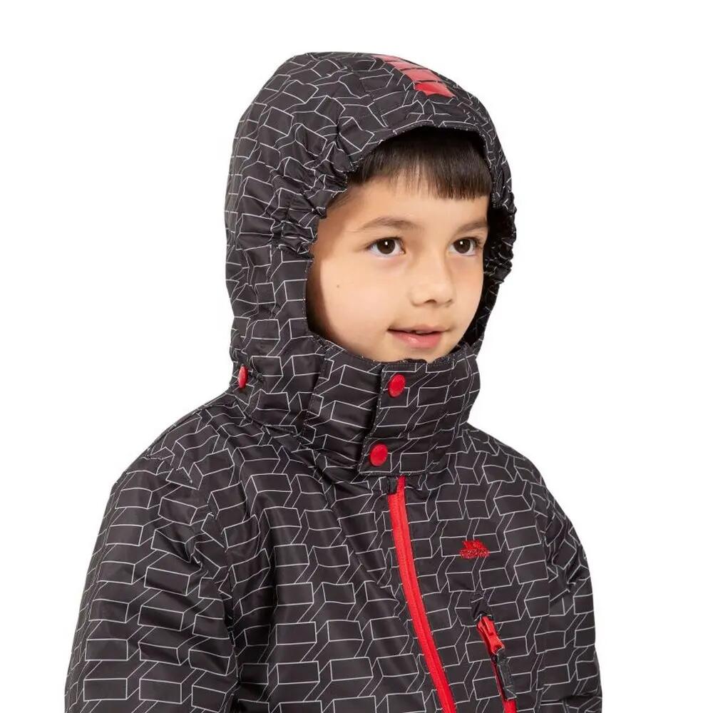 Giacca Da Sci Impermeabile Ragazzi Trespass Grigio Scuro 6/7