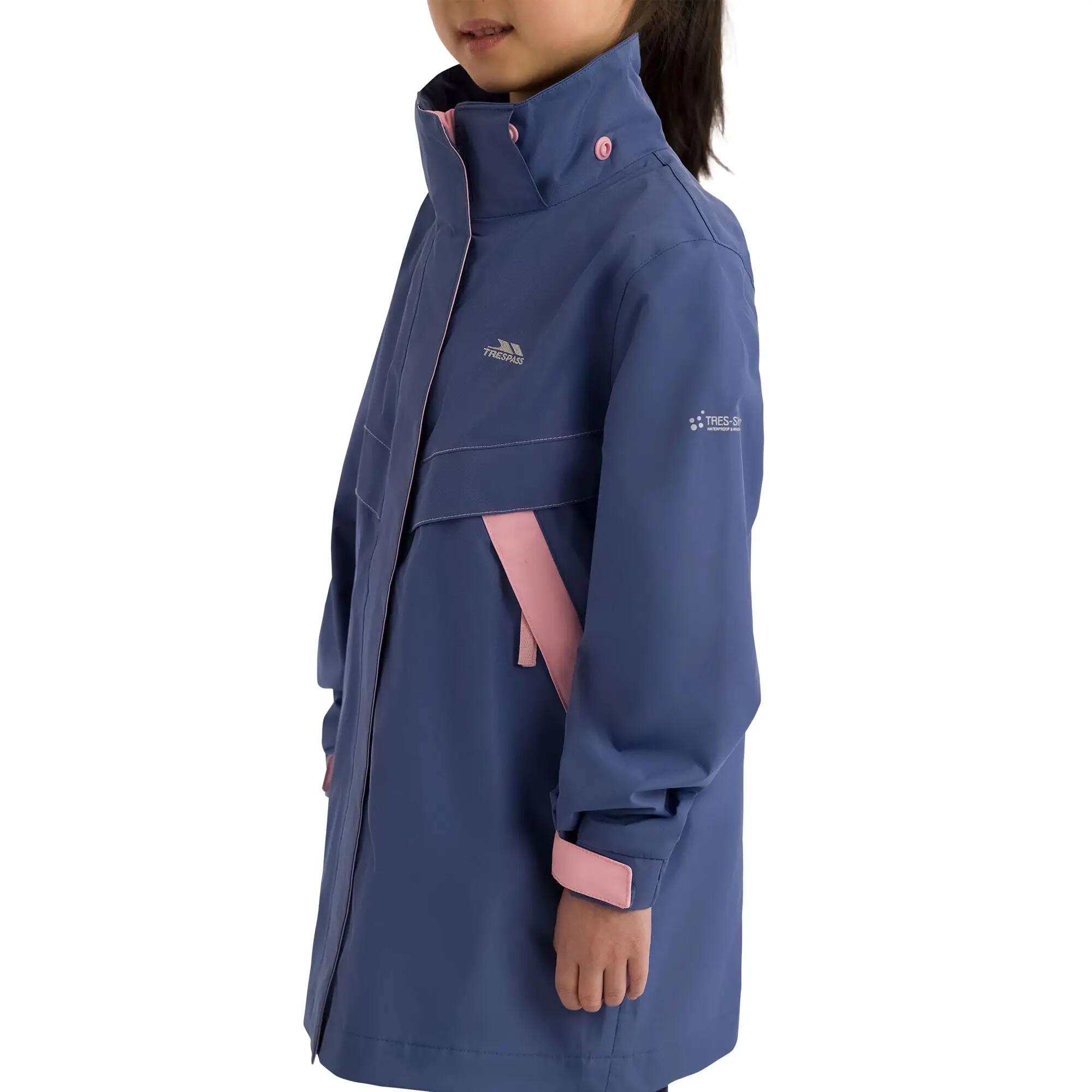 Veste Imperméable BRONIA Fille (Denim Clair) 6/6