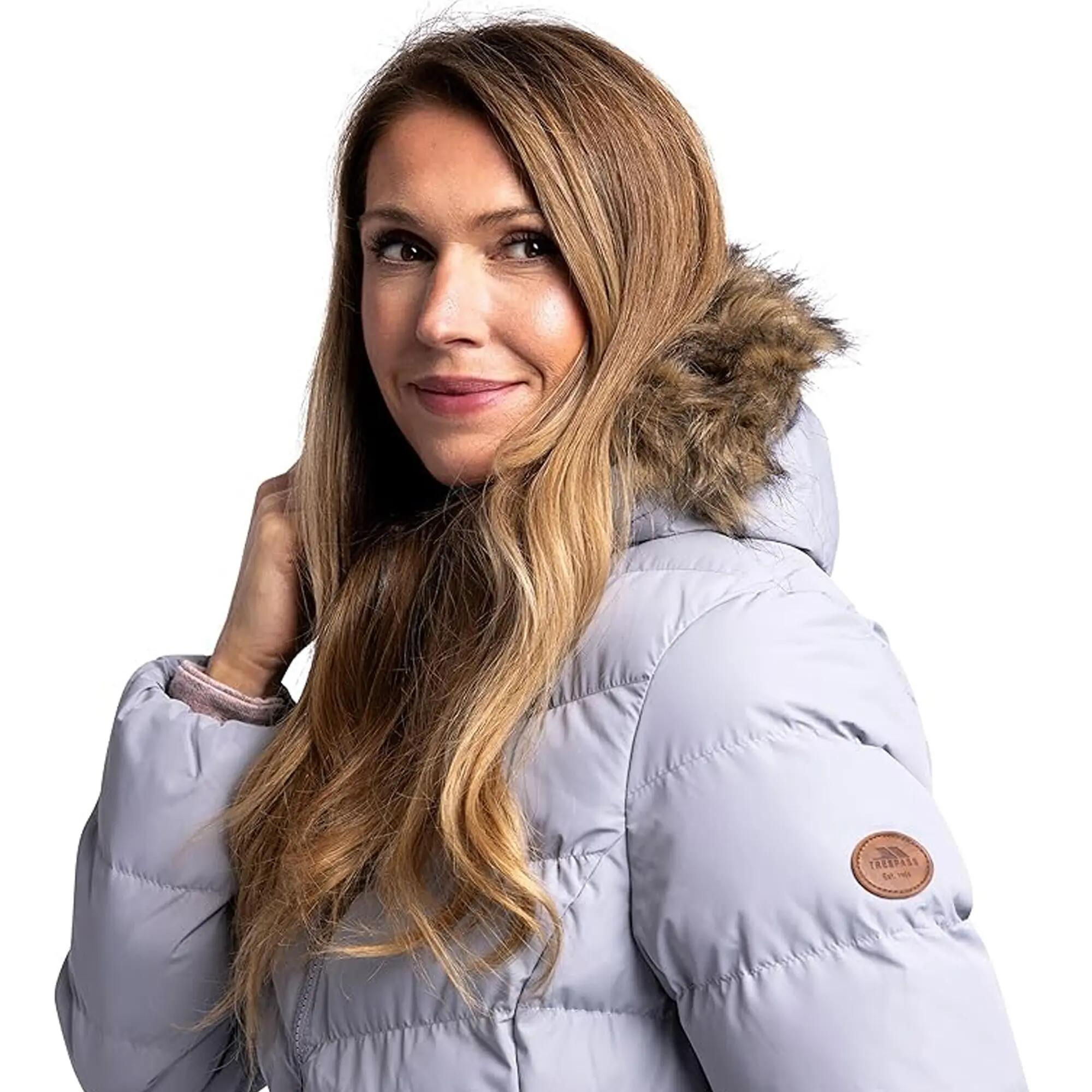 Audrey Steppjacke für Damen Platin 6/6