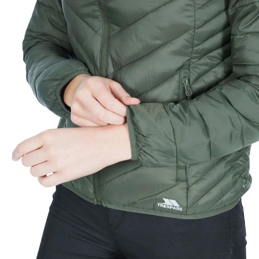 Steppjacke Simara Damen Moosgrün 7/7