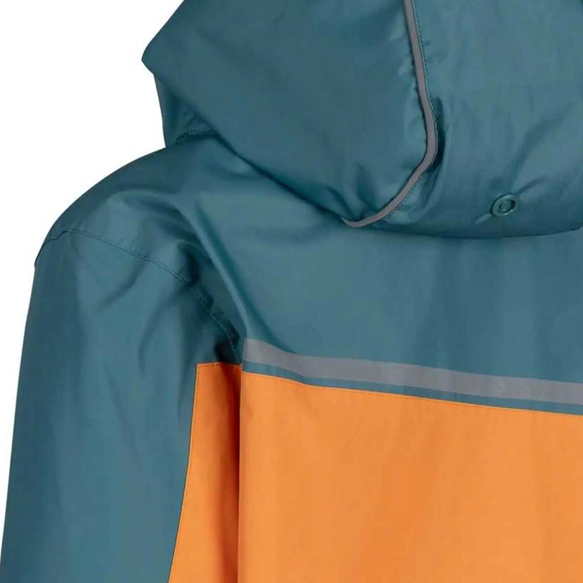 Boys Submerged Waterproof Jacket (Pumpkin Orange/Spruce) 6/6