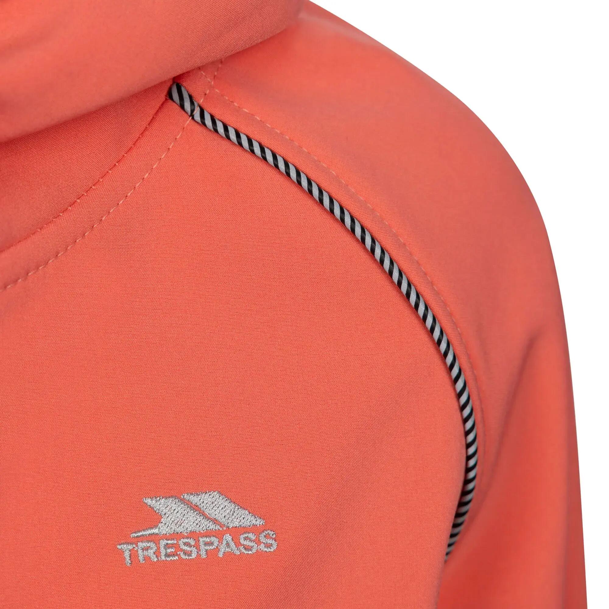 Veste Softshell À Capuche BELMOON Enfant (Orange Clair) 6/6