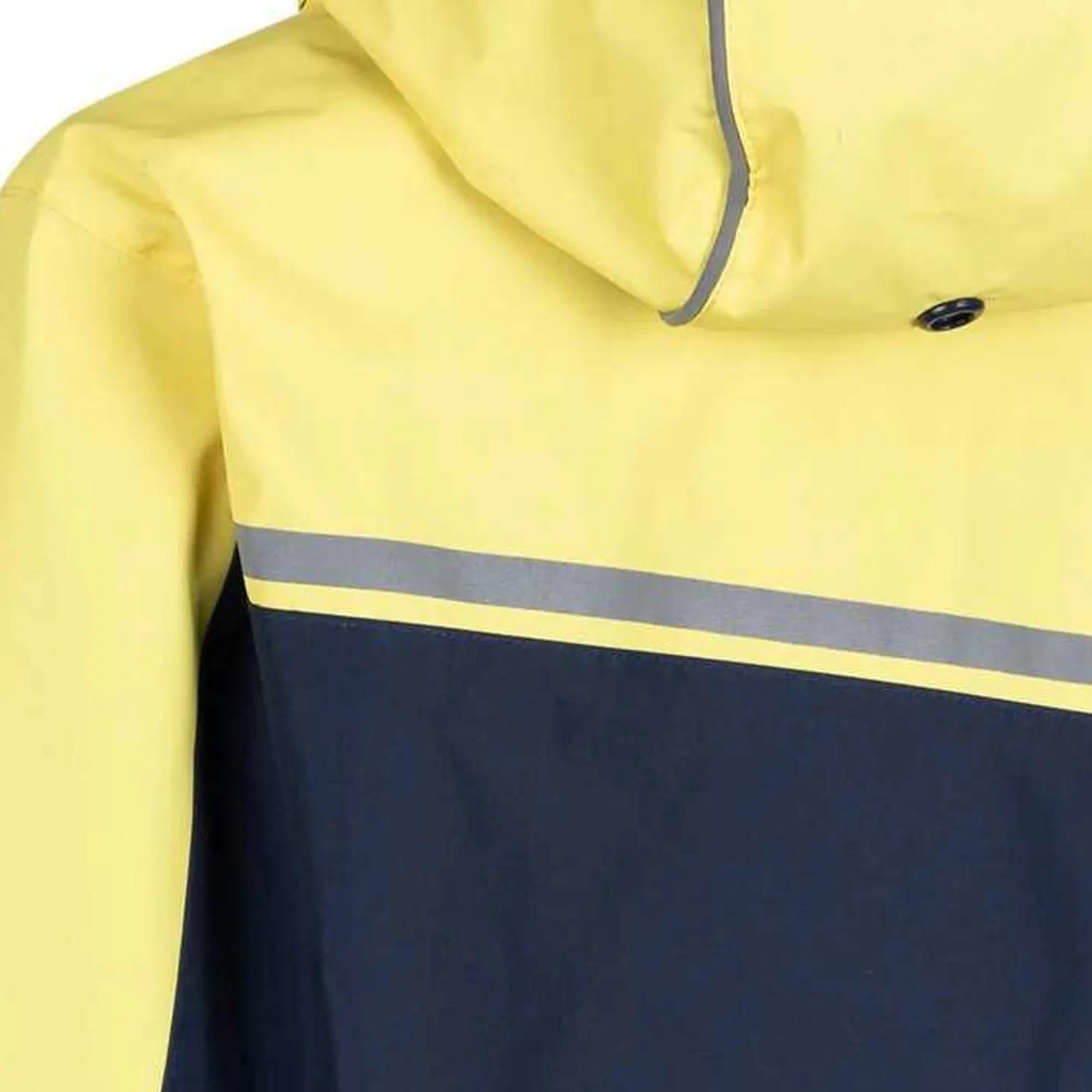 Chaqueta Impermeable Submerged Niños Marino, Amarillo 6/6
