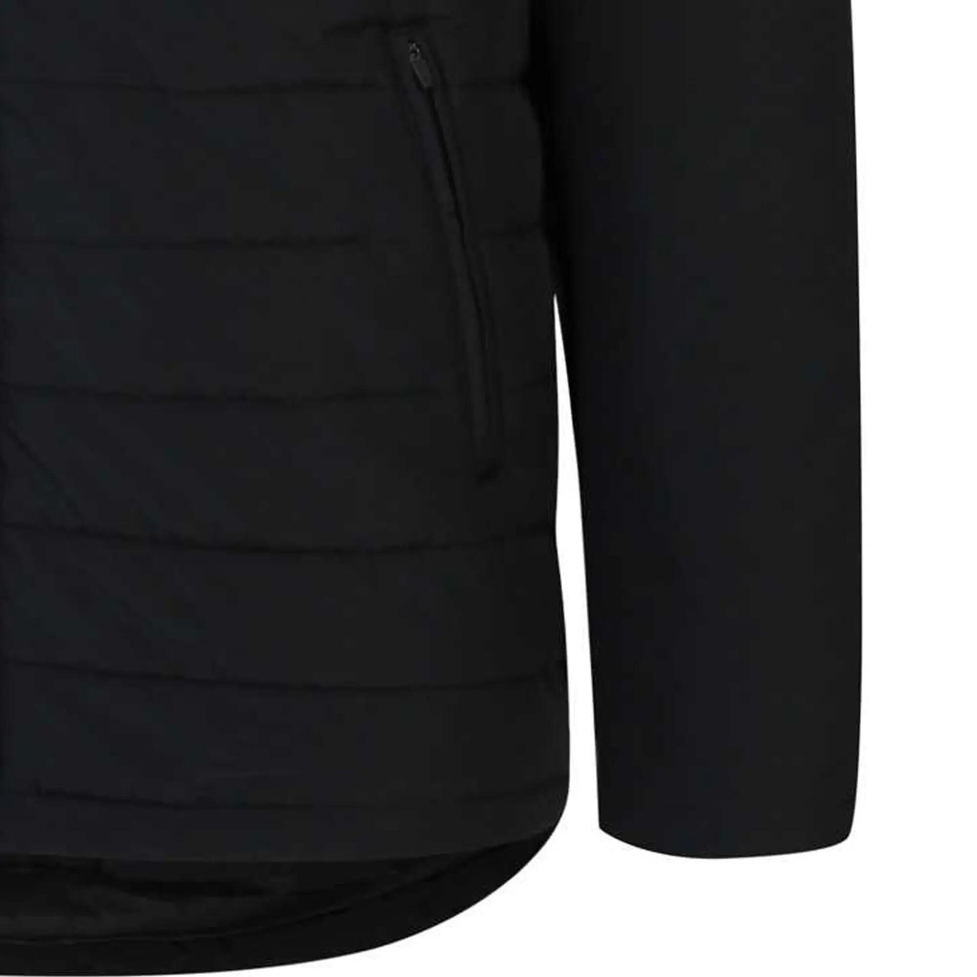 Childrens/Kids Water Resistant Padded Jacket (Black) 5/5